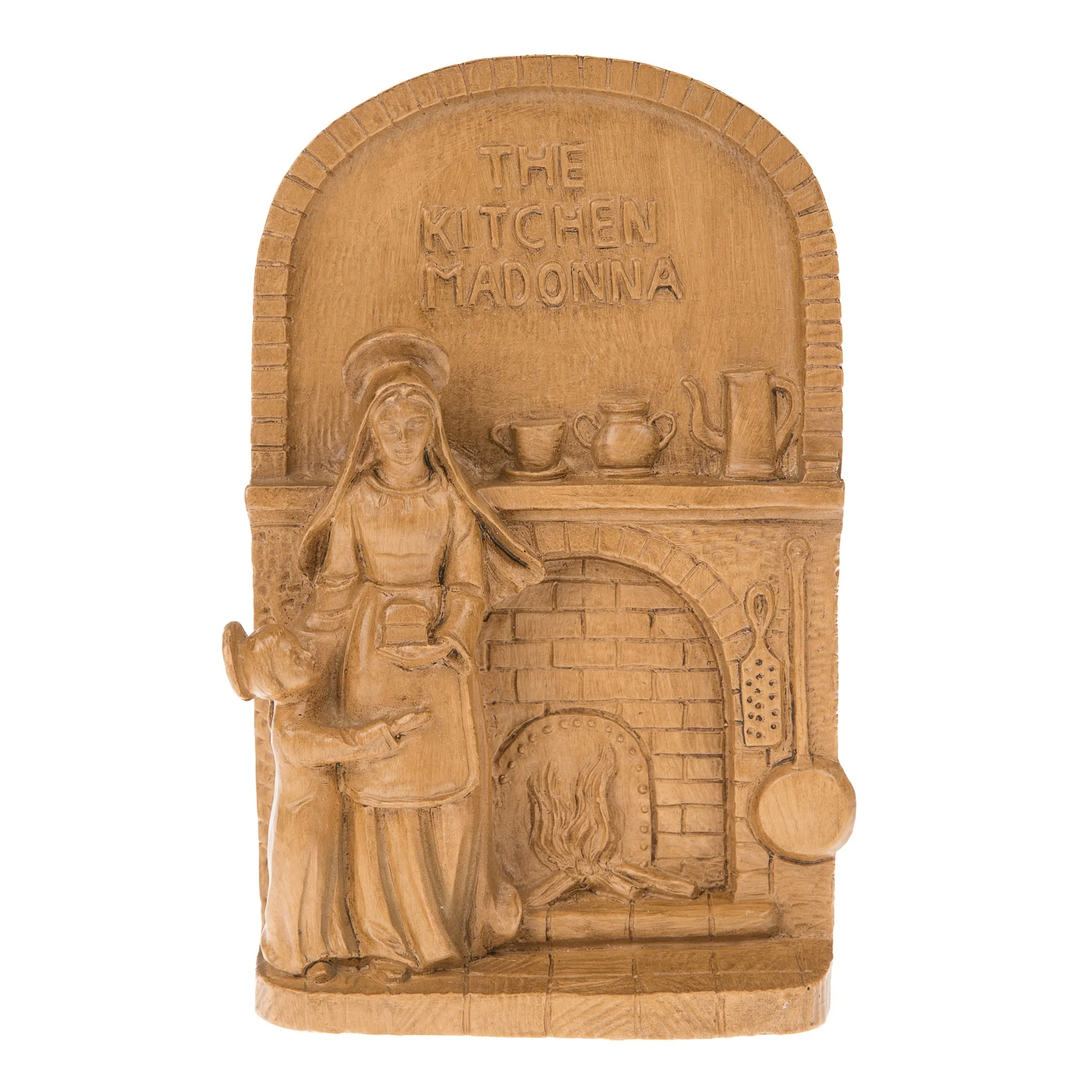 Natural Kitchen Madonna & Child Plaque - Image 2