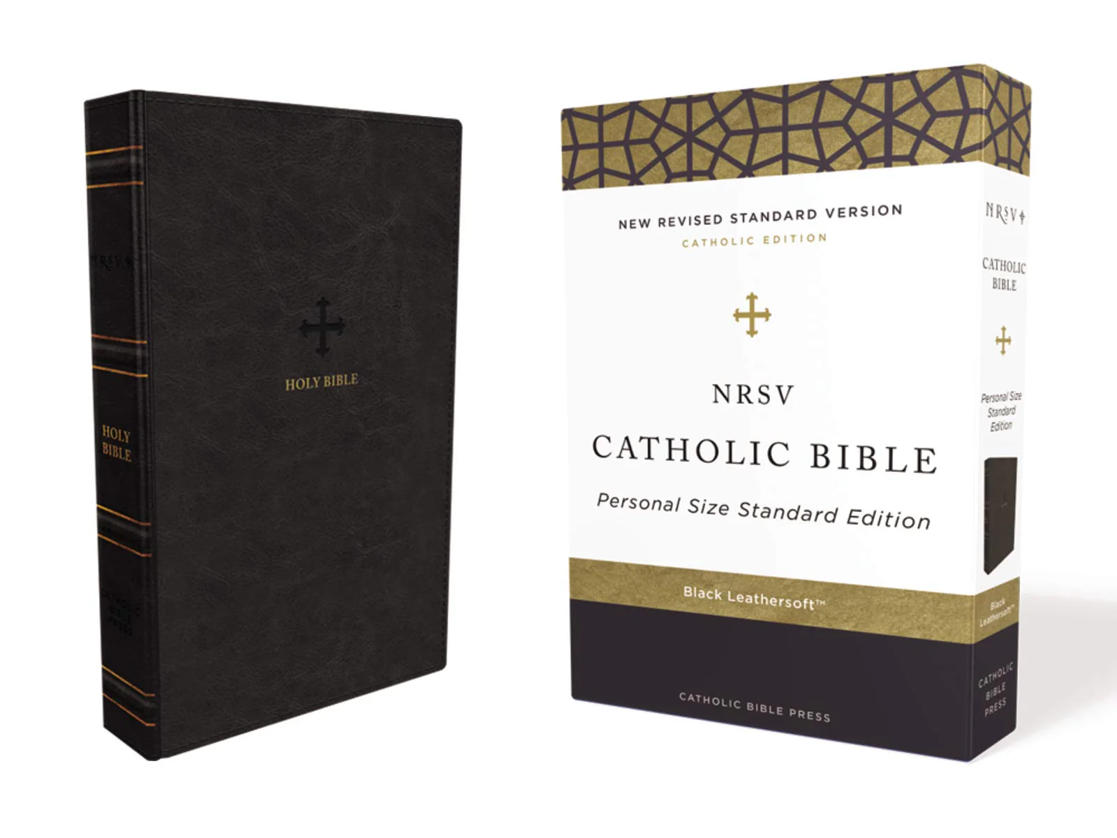 NRSV Catholic Bible - Black Leathersoft Personal Size