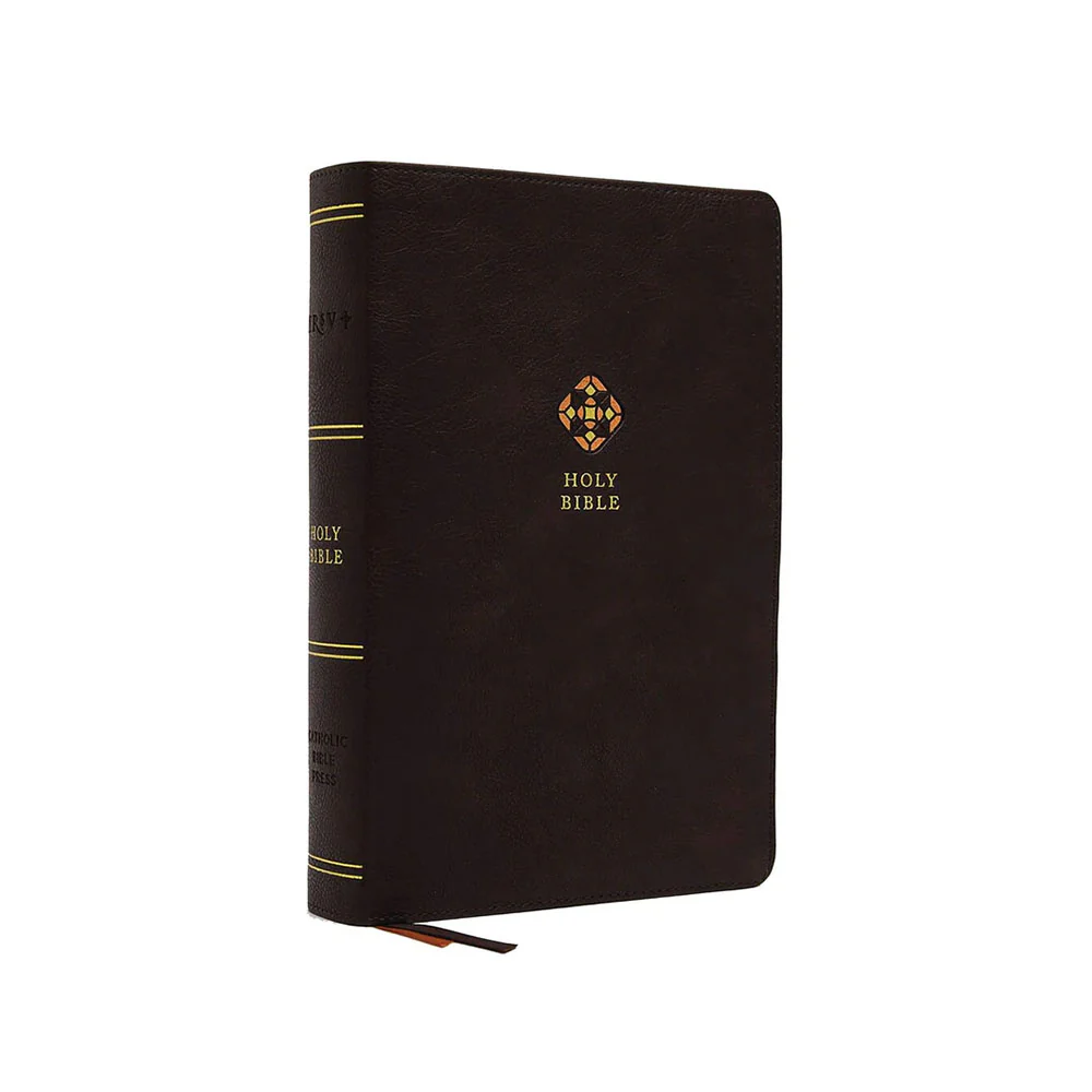NRSV Catholic Journaling Bible - Brown Leathersoft