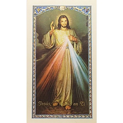 Nuestro Senor de la Misericordia (Chaplet of the Divine Mercy) – Spanish Prayer Card