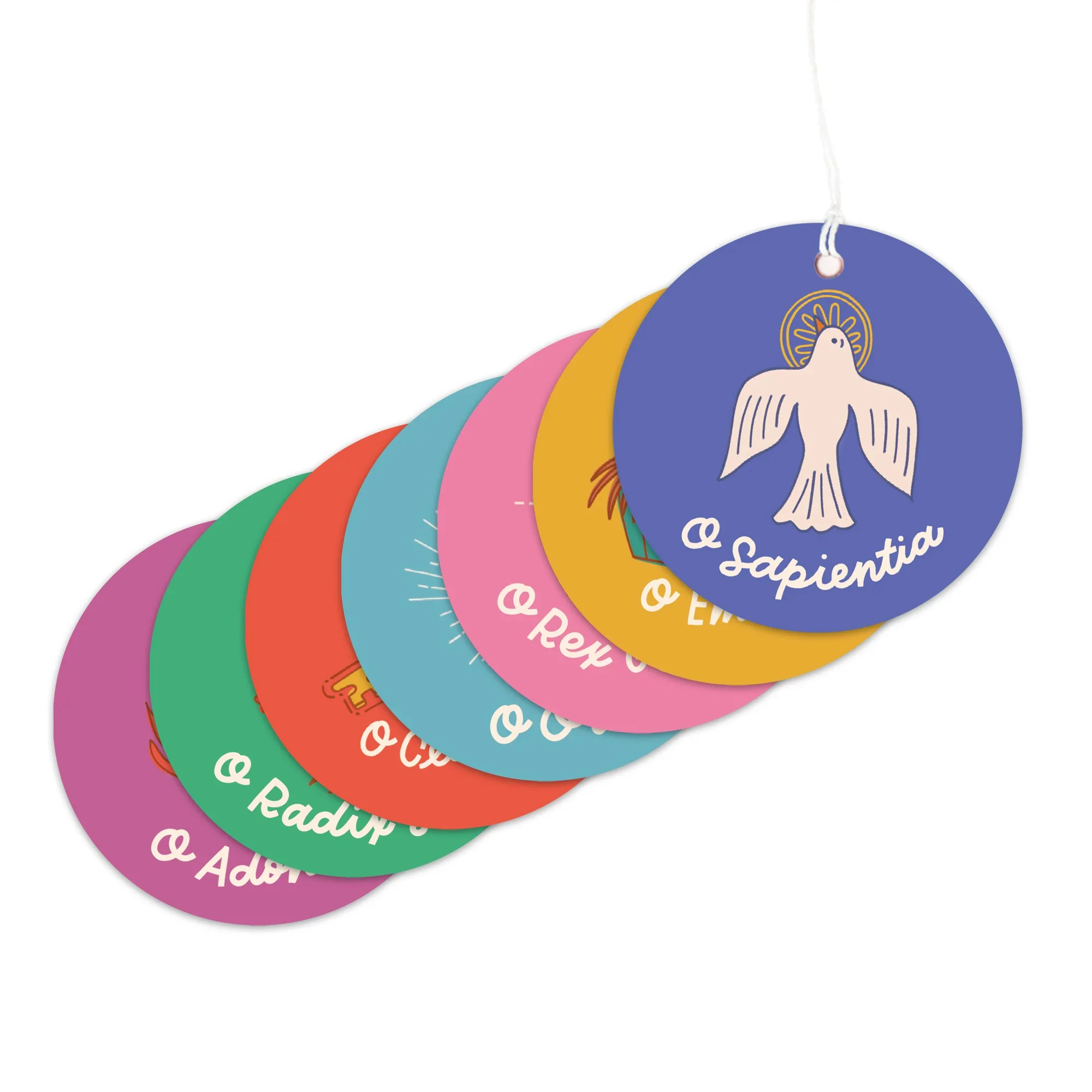 "O Antiphons" ornaments - Image 2