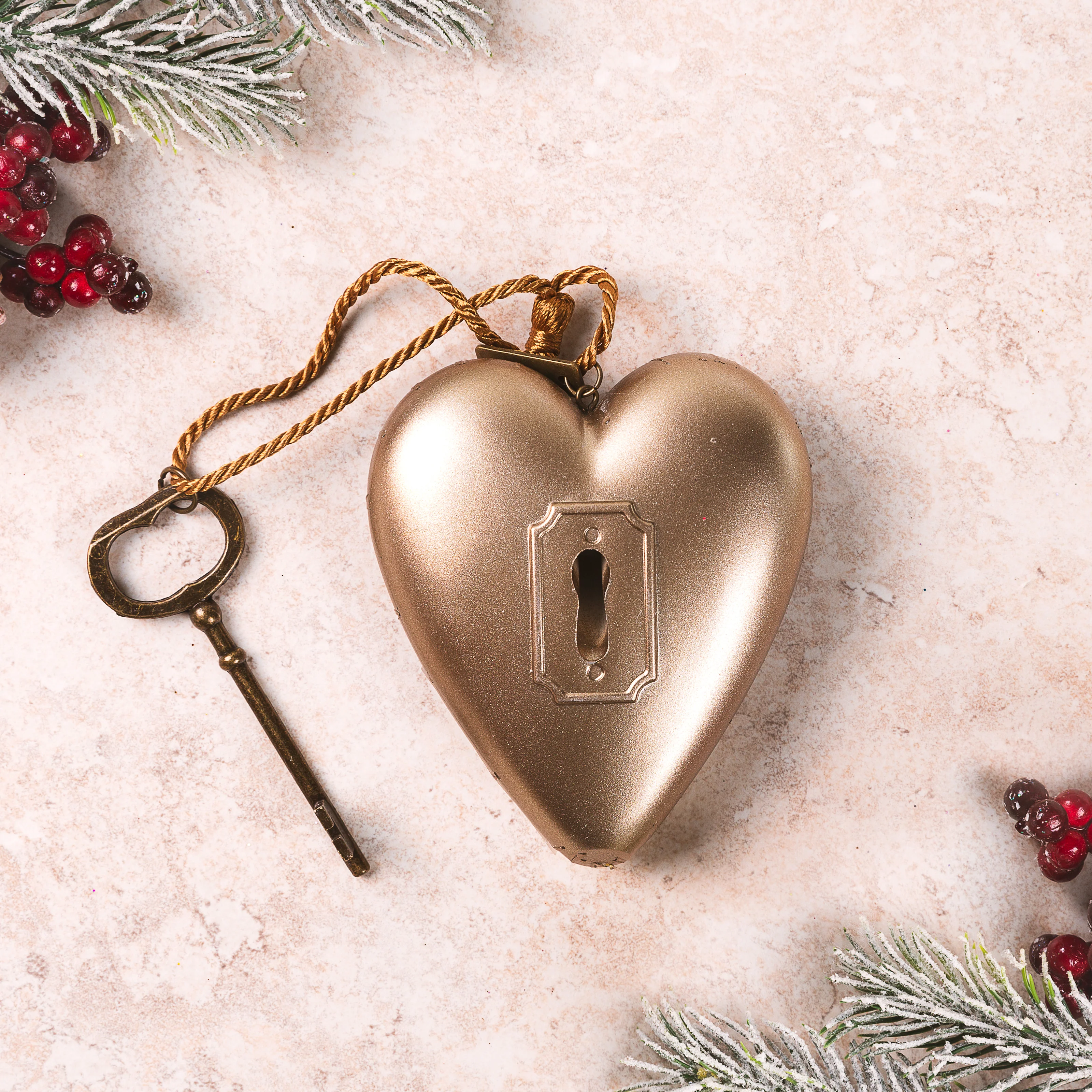 O Holy Night Art Heart Nativity Ornament - Image 2