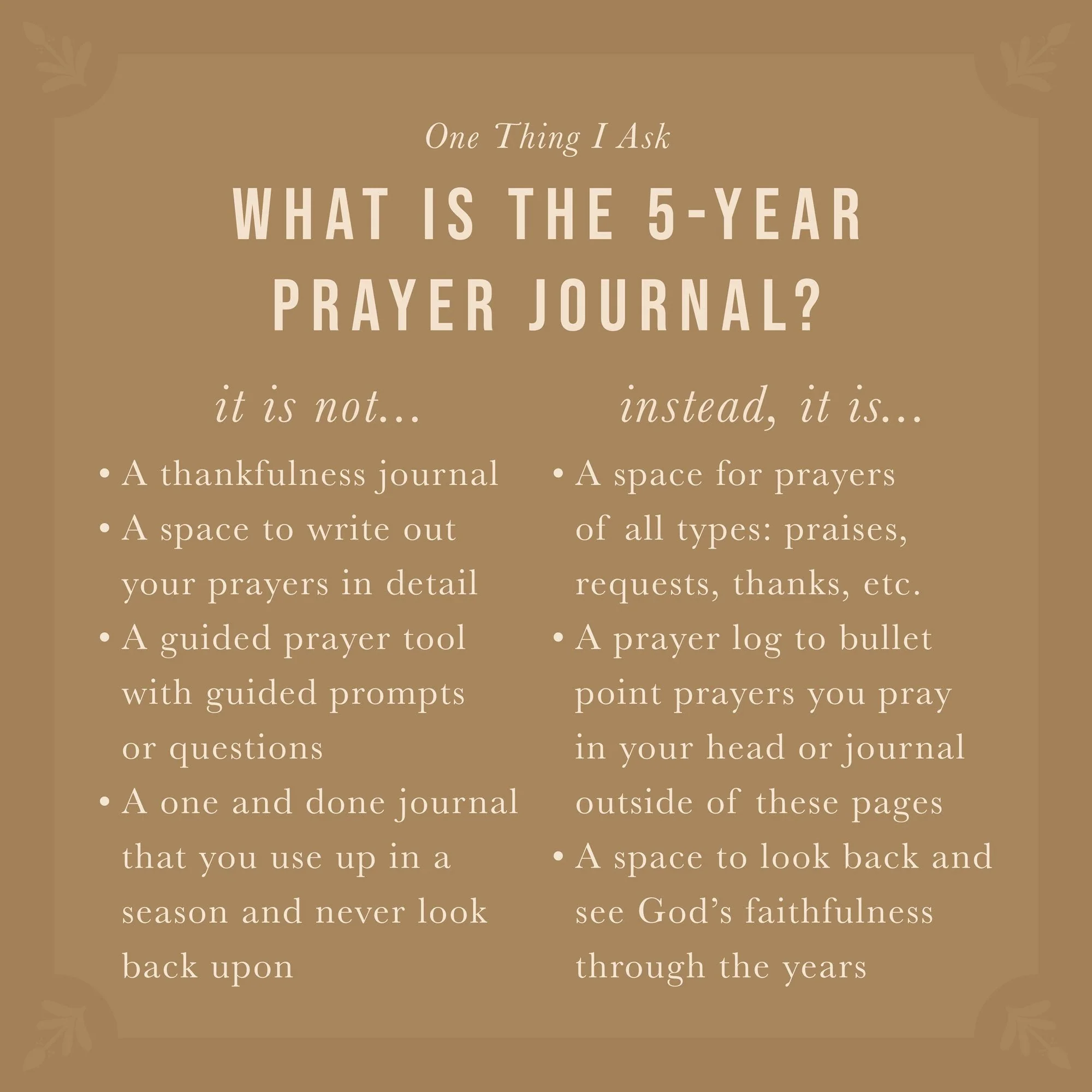 One Thing I Ask 5-Year Prayer Journal: Versailles Theme - Image 11