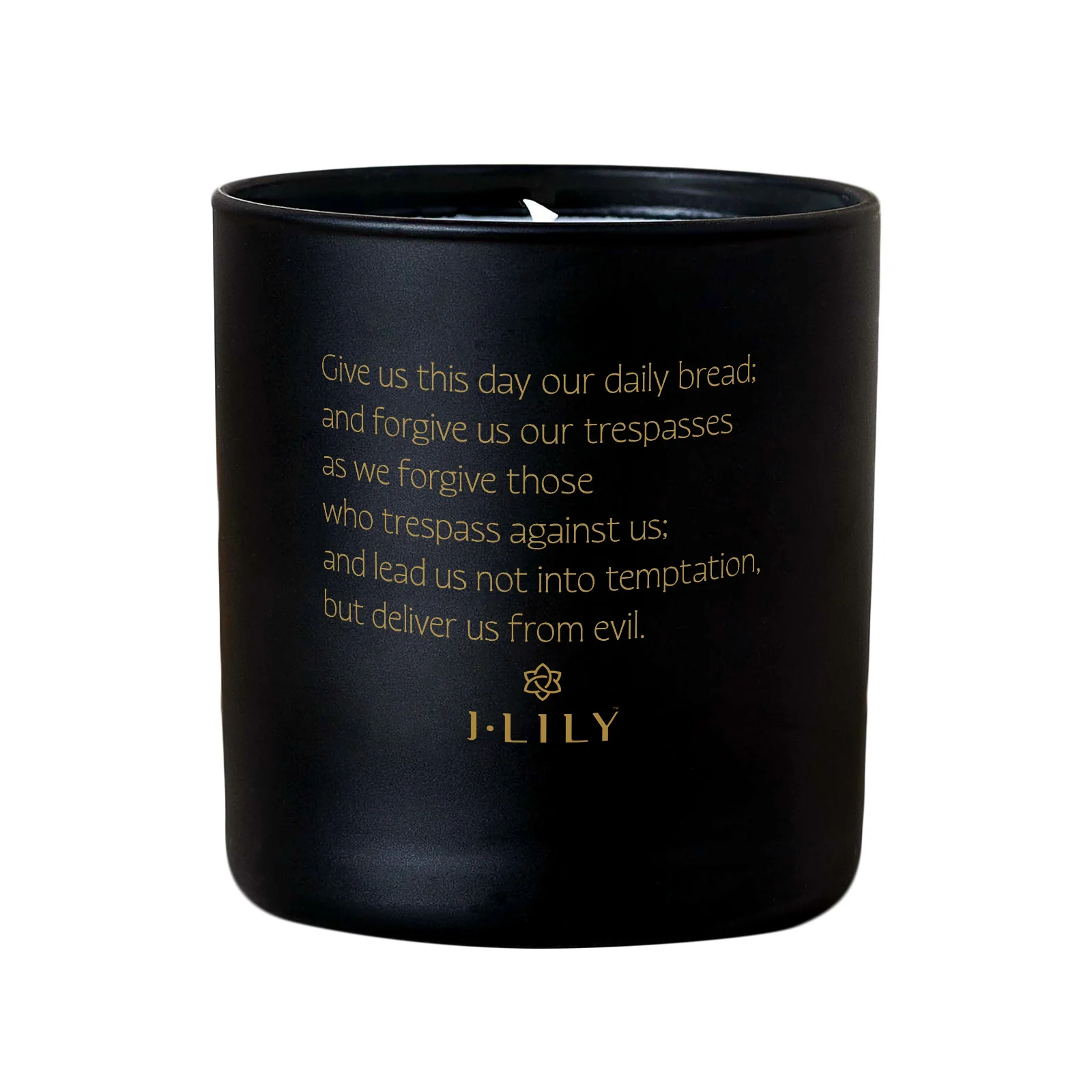 Our Father Botanical Prayer Candle - Image 4