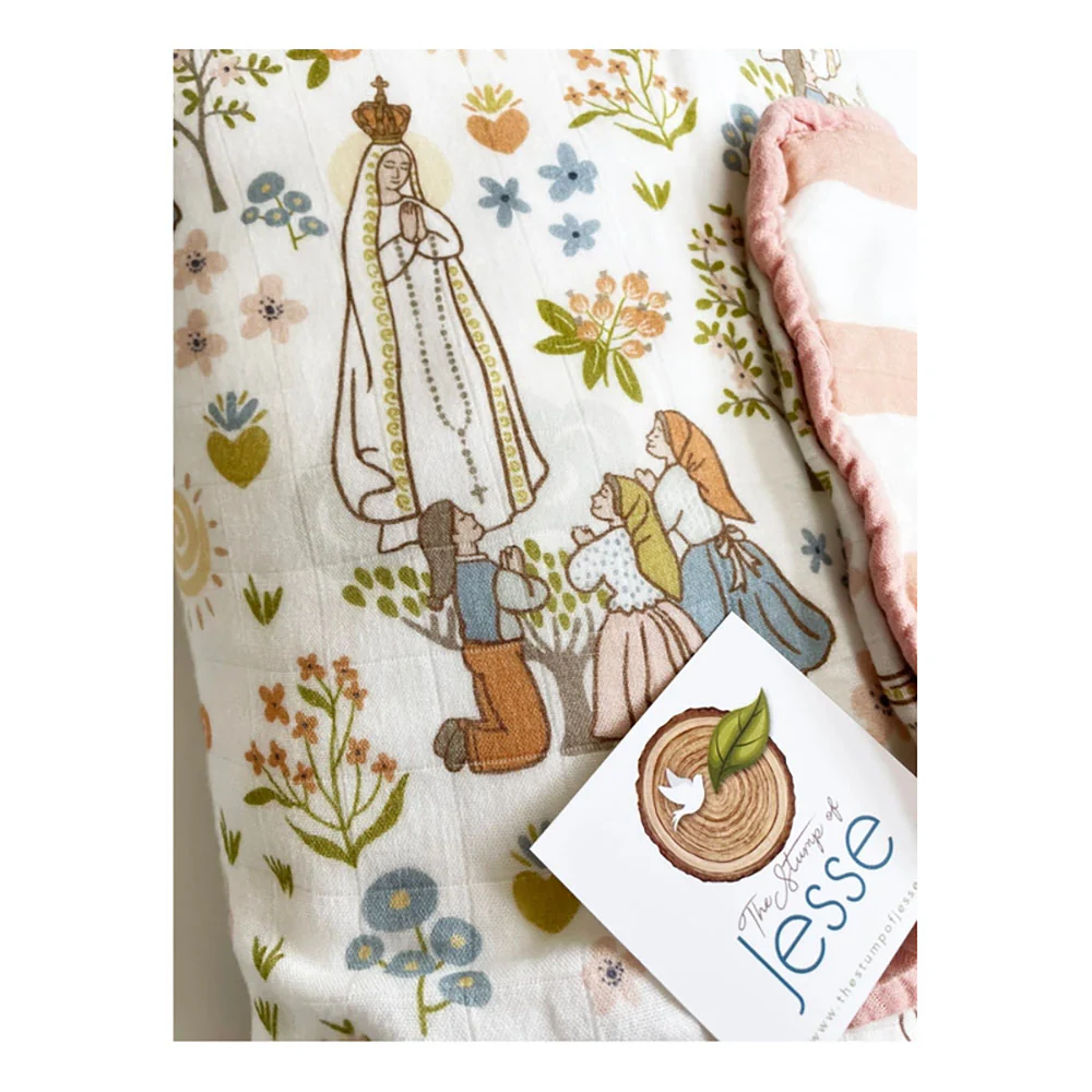 Our Lady of Fatima Double-Sided Quilt - Image 3