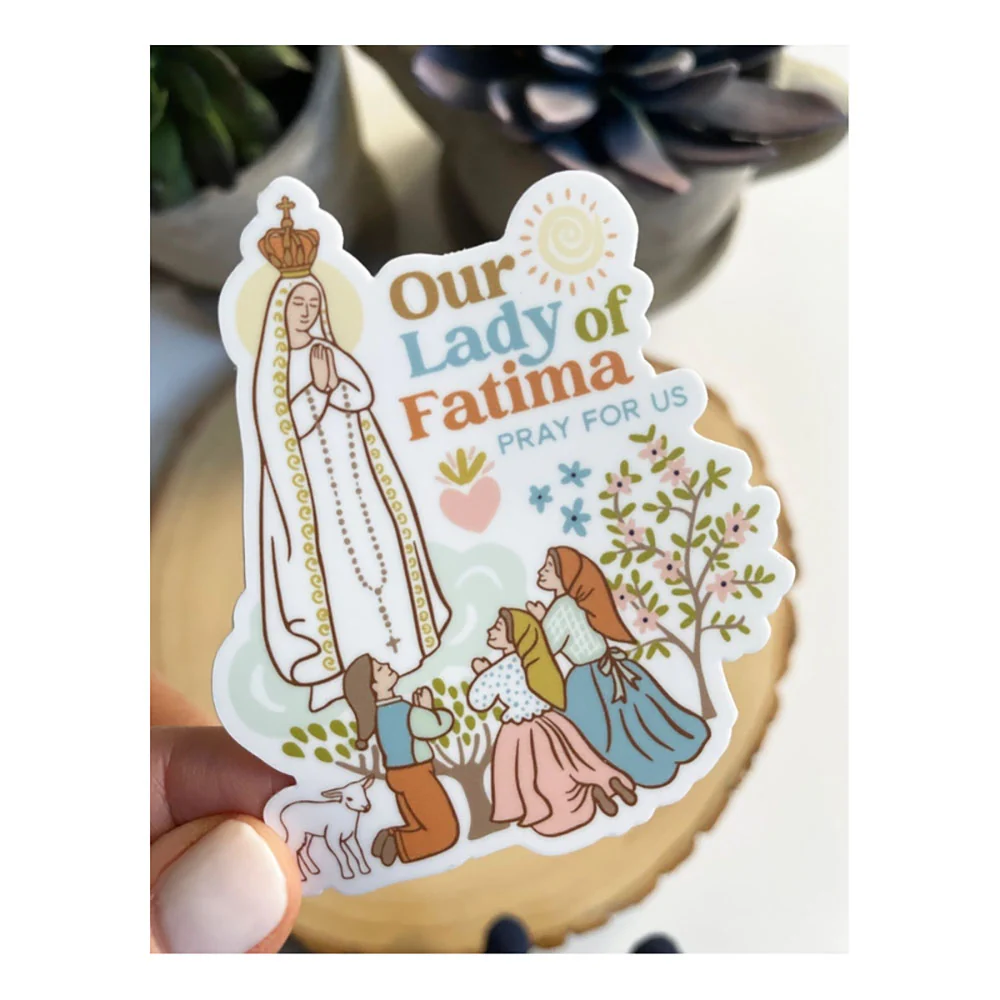 Our Lady of Fatima Vinyl Sticker