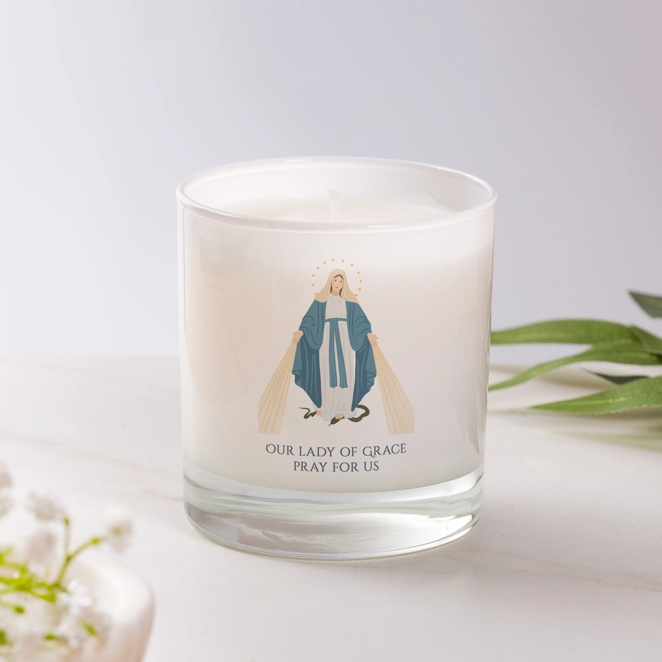 Our Lady of Grace Candle