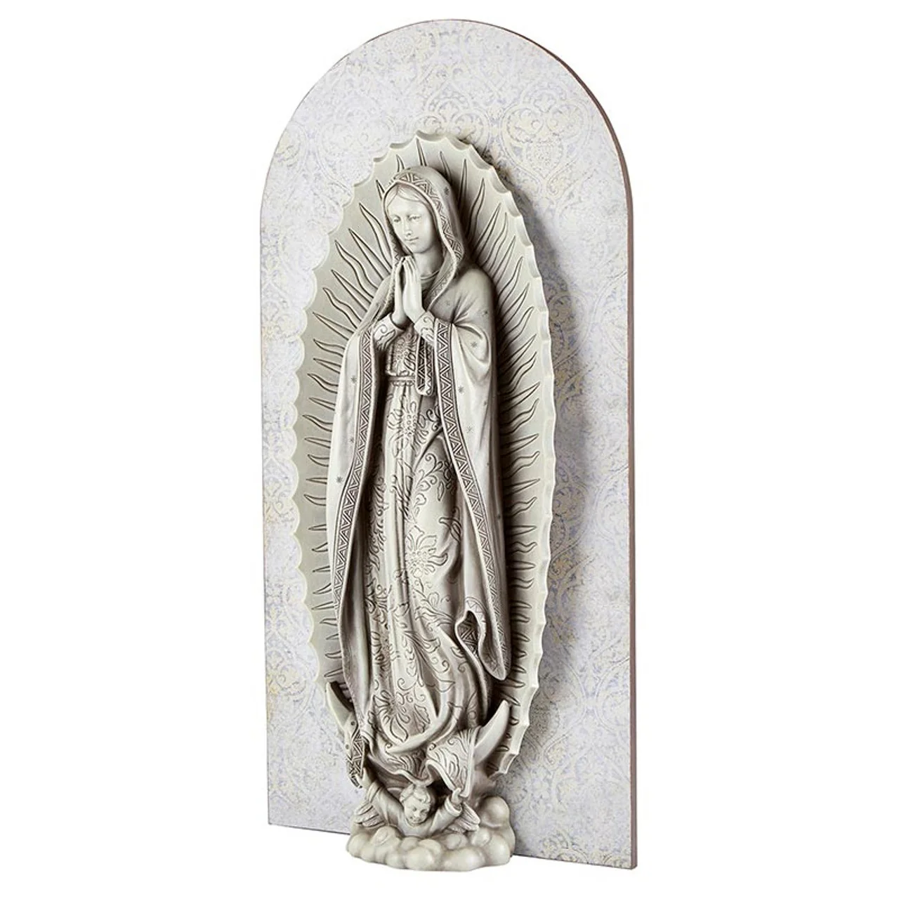 Our Lady of Guadalupe Garden Wall Plaque - 30" - Image 3