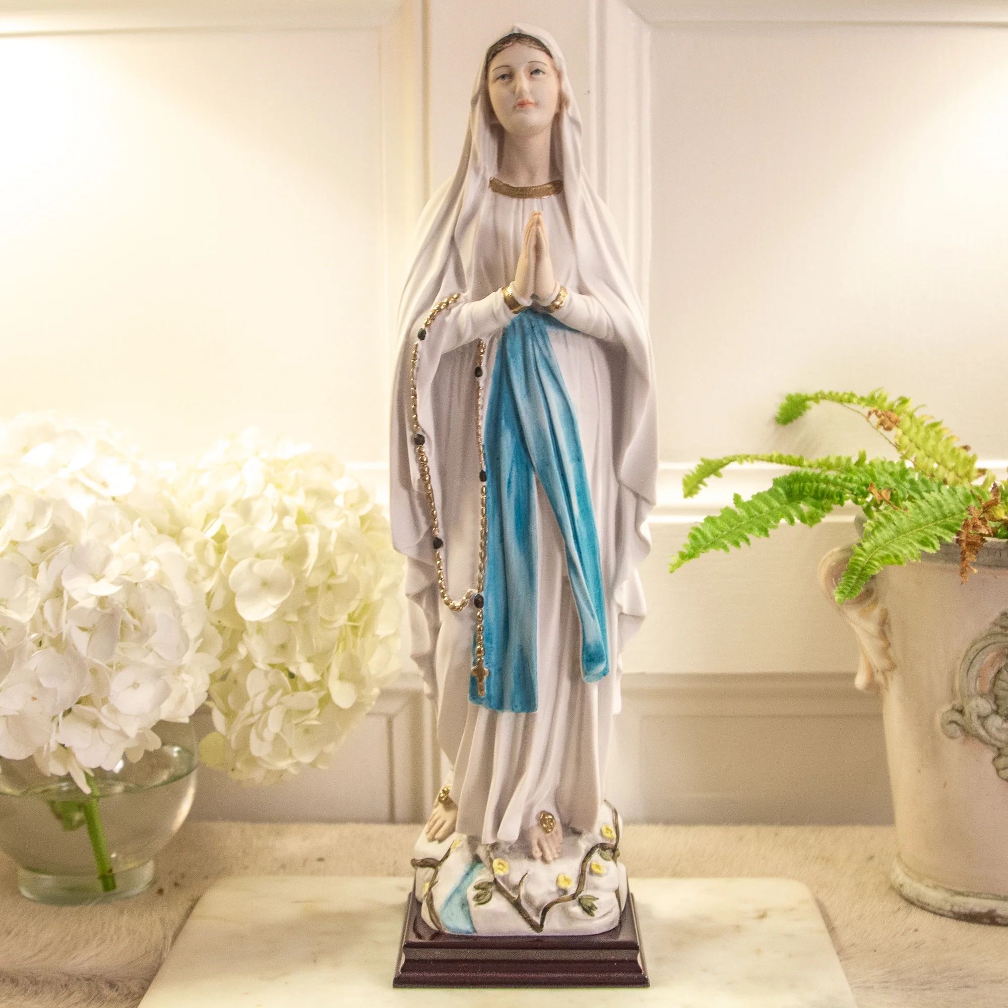 Our Lady of Lourdes Statue 16"