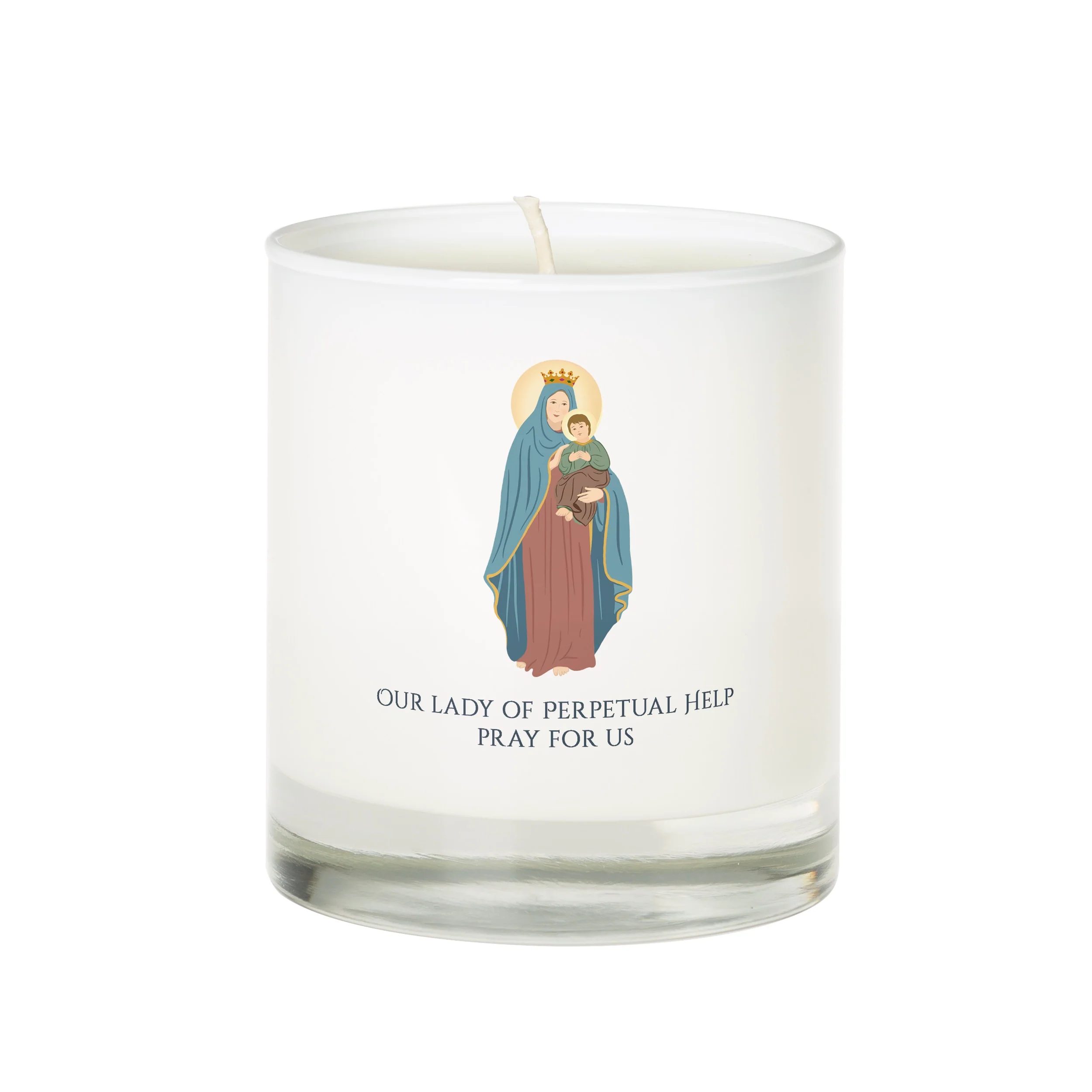Our Lady of Perpetual Help Candle - Image 3