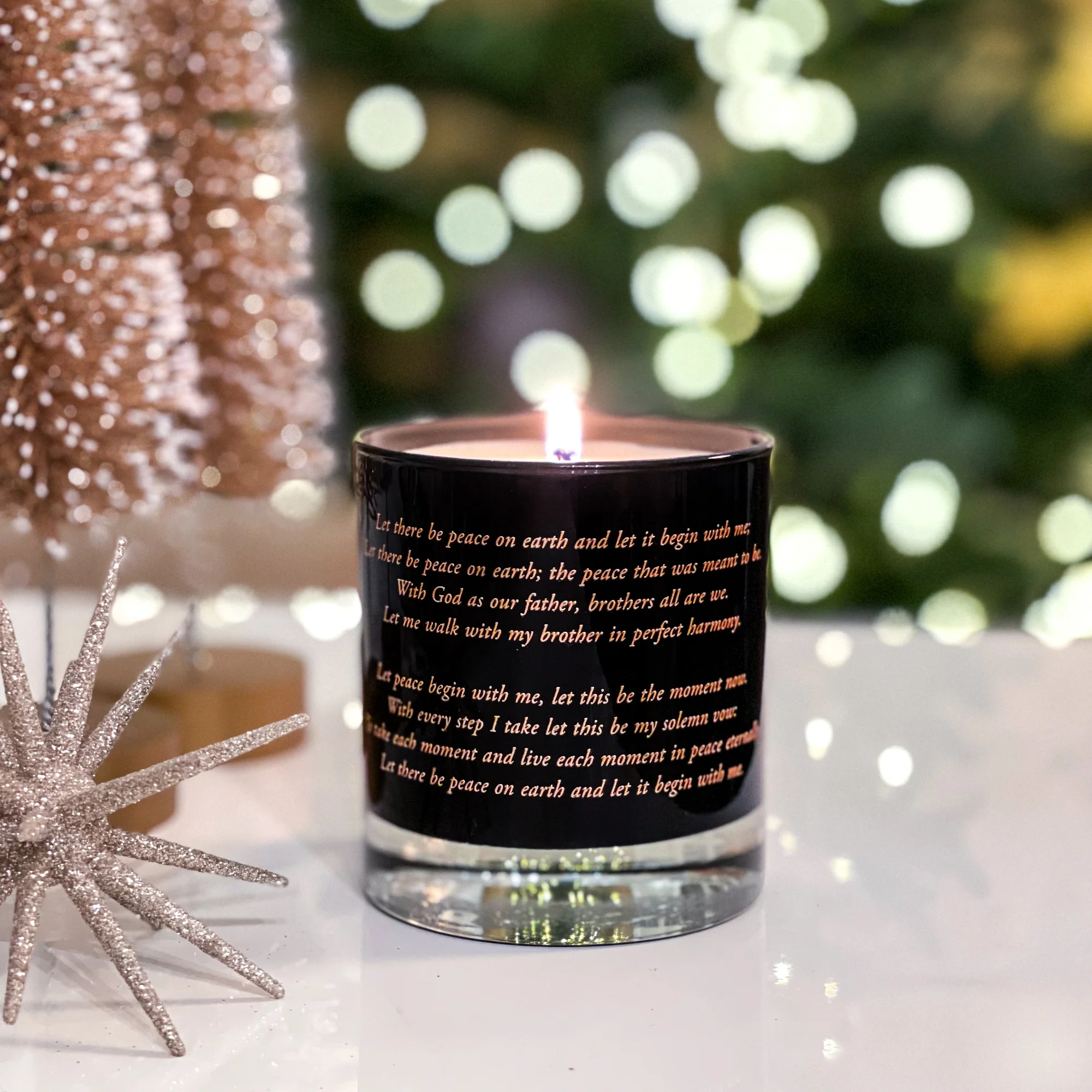 Peace on Earth Candle - Image 2