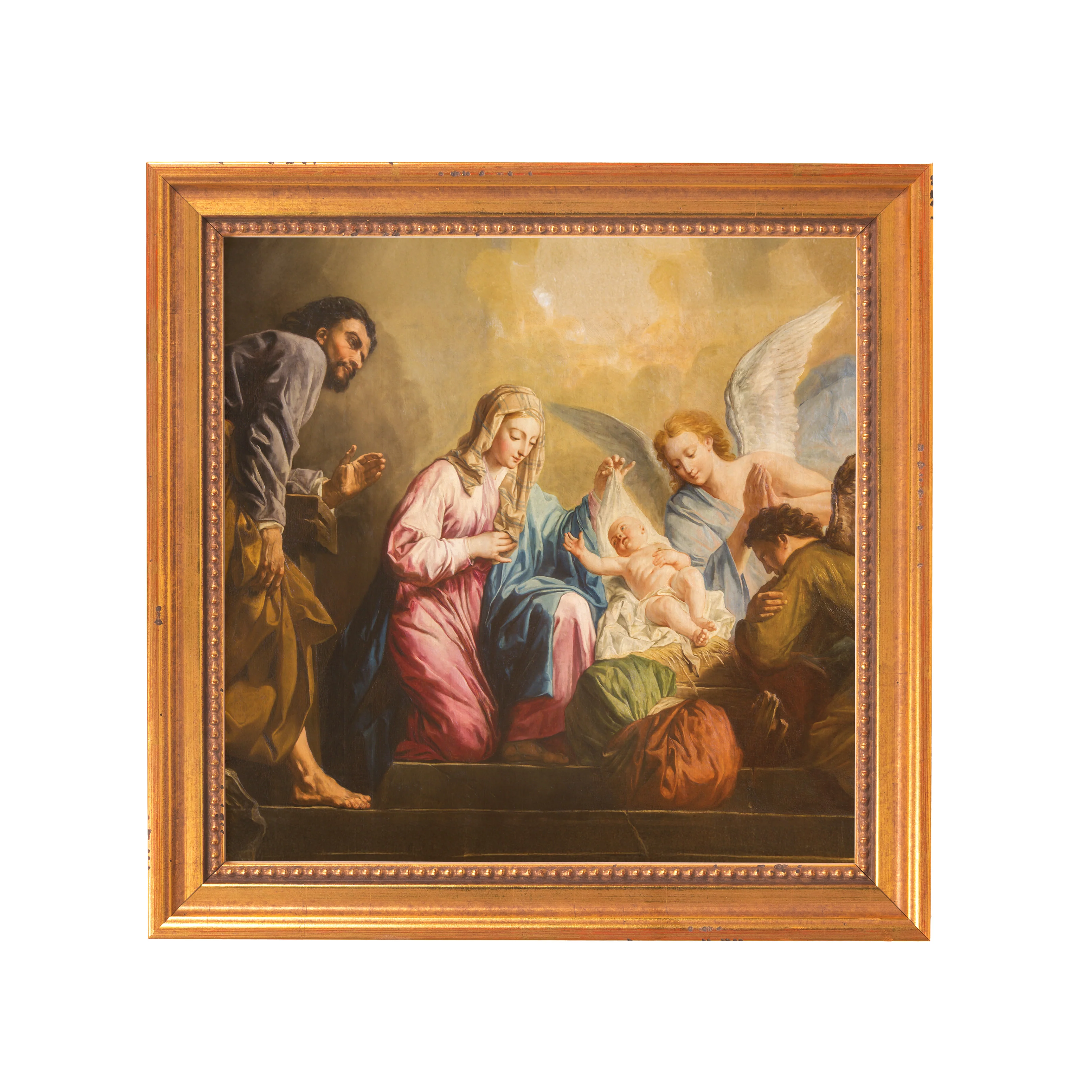 Pellegrini's The Nativity Framed Canvas - Sacred Mini Collection - Image 7