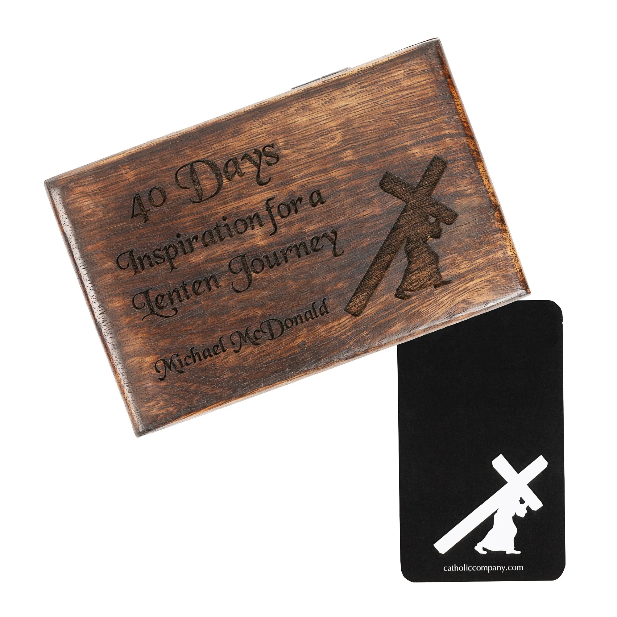 Personalizable 40 Days Lenten Prayer Card Pack - Image 2