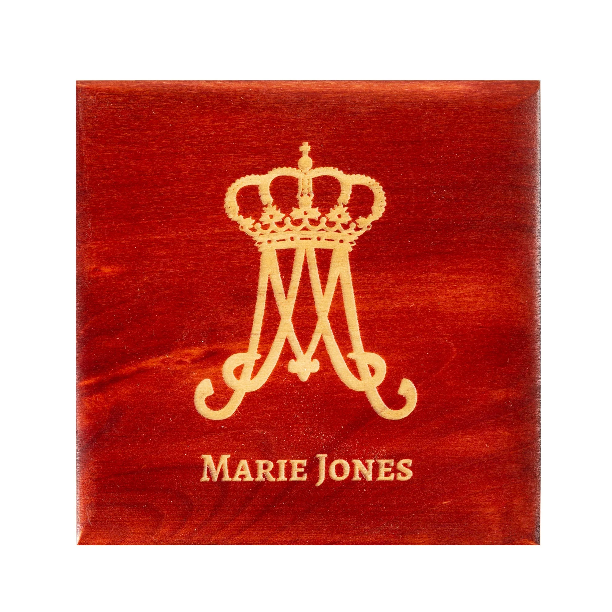 Personalized Ave Maria Rosary Box - Image 2