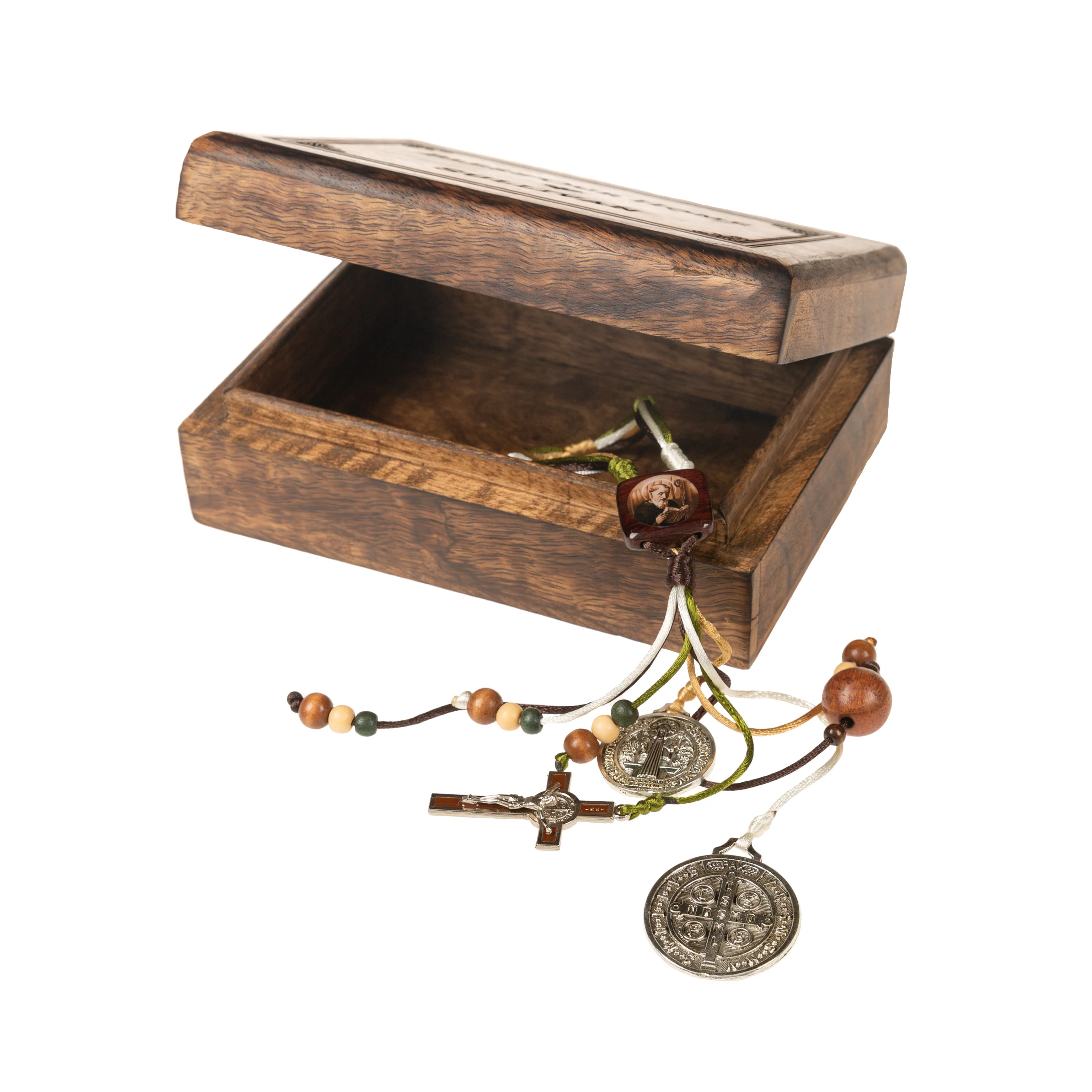 Personalized Benedict Medal Home Blessing Set - Image 3