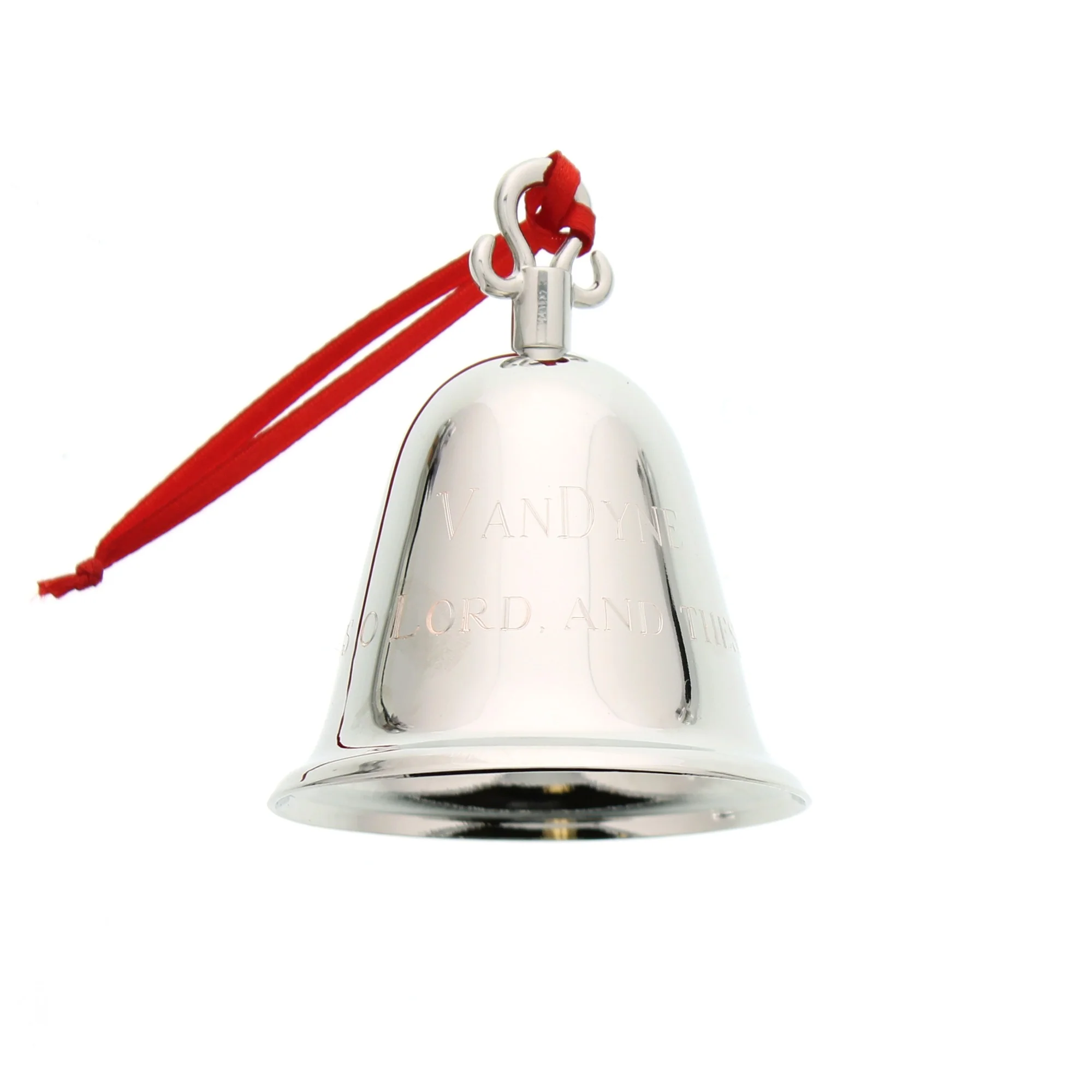 Personalized Bless Us O Lord Dinner Bell