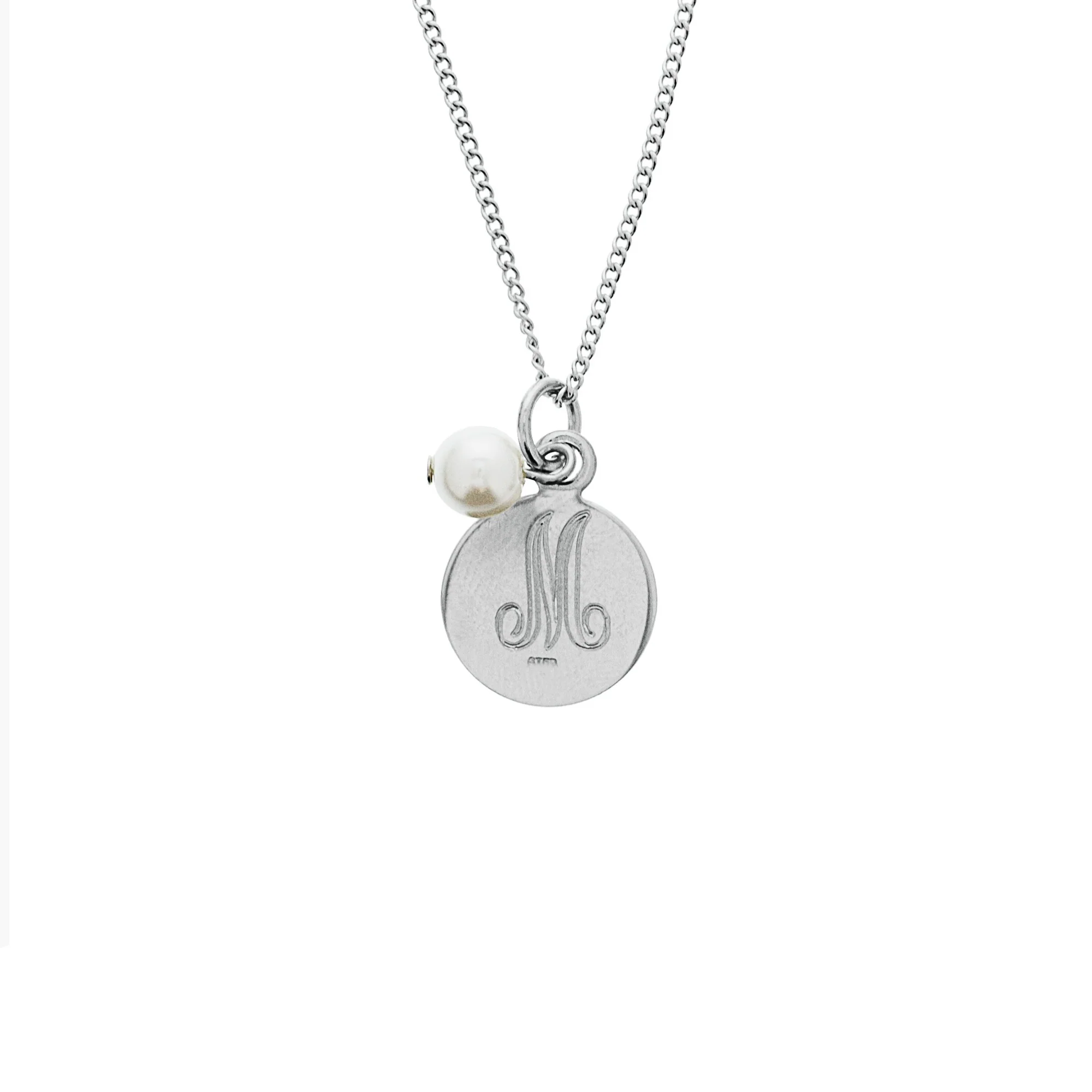 Personalized Confirmation Pearl & Charm Necklace - Image 2
