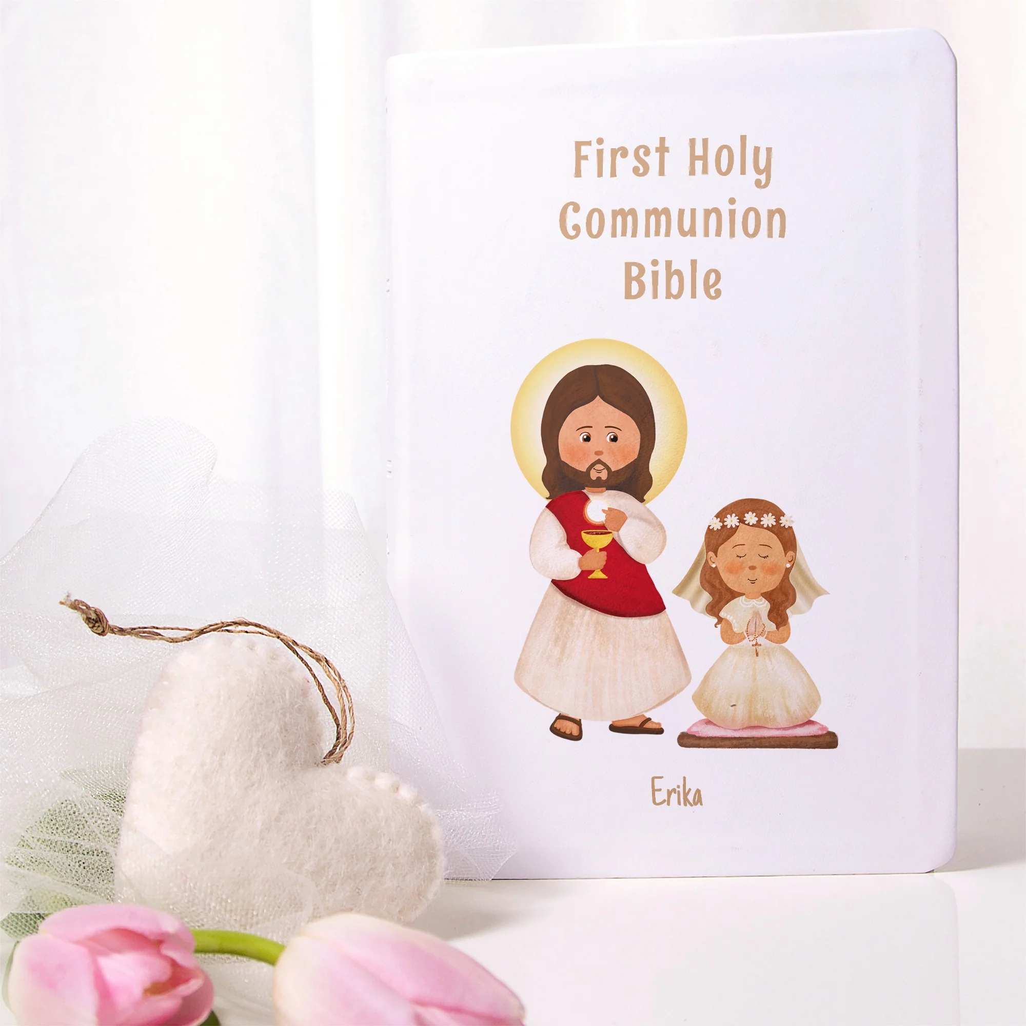 Personalized First Communion Bible For Girls - Image 6
