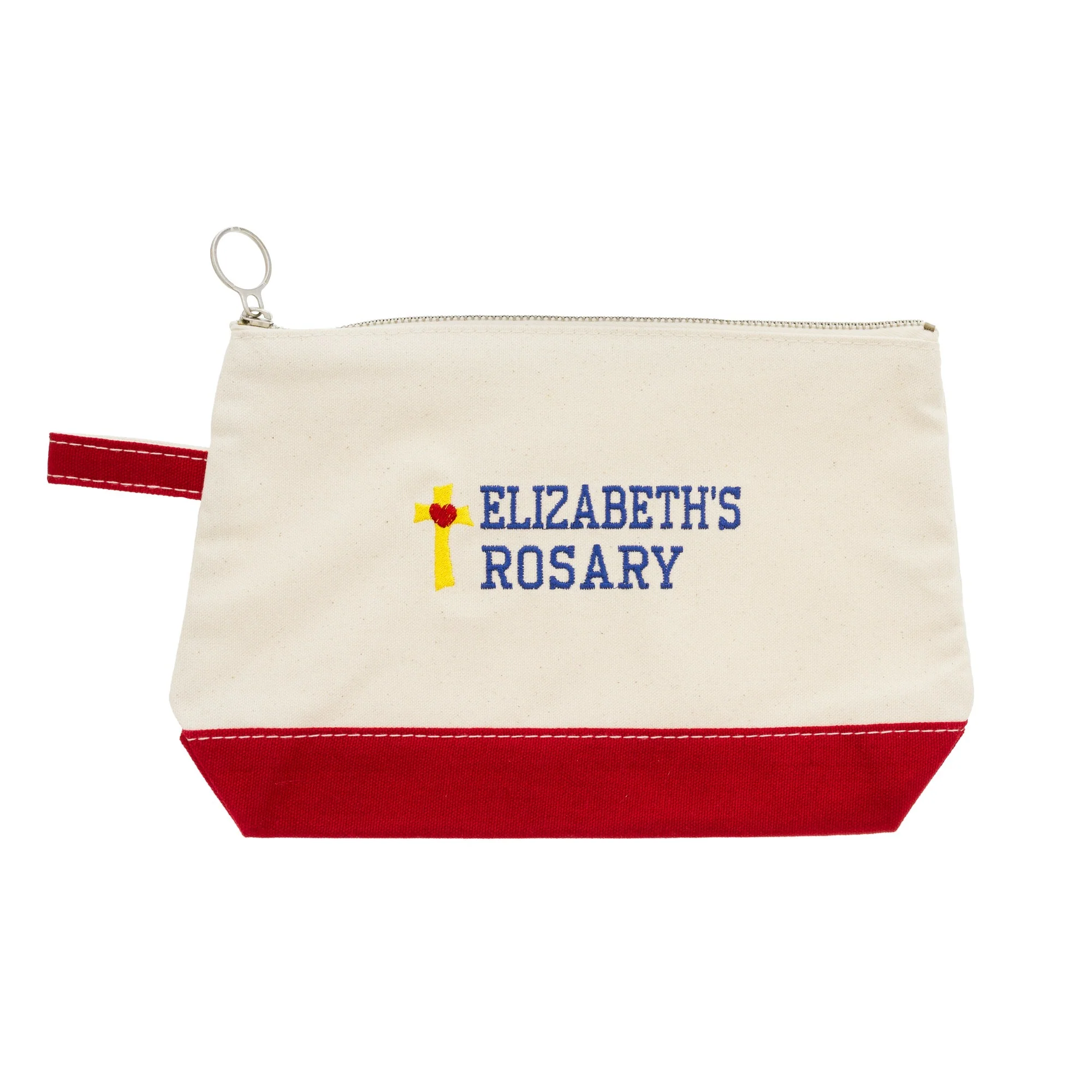 Personalized Kiddie Rosary Canvas Mass Bag - Image 2