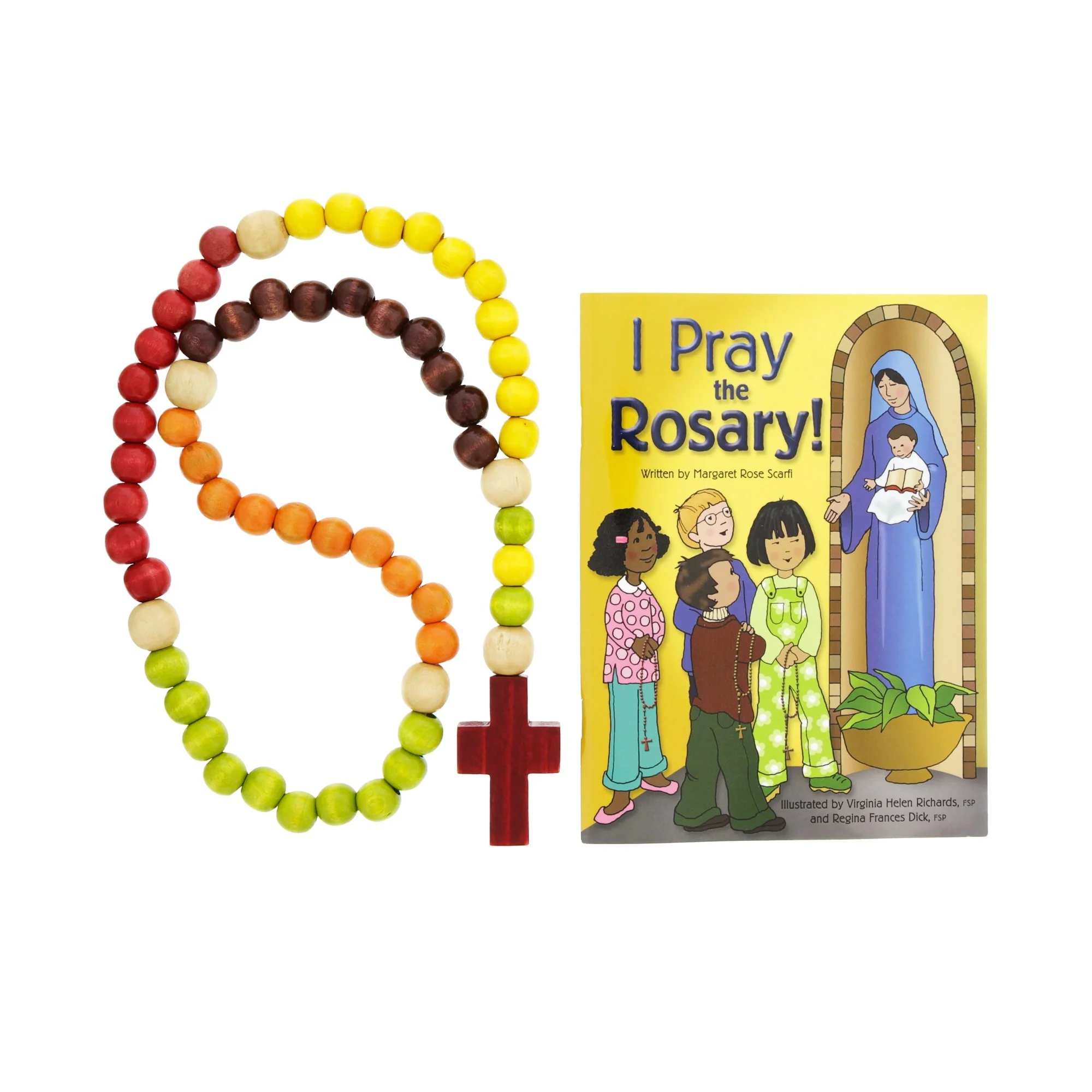 Personalized Kiddie Rosary Canvas Mass Bag - Image 3