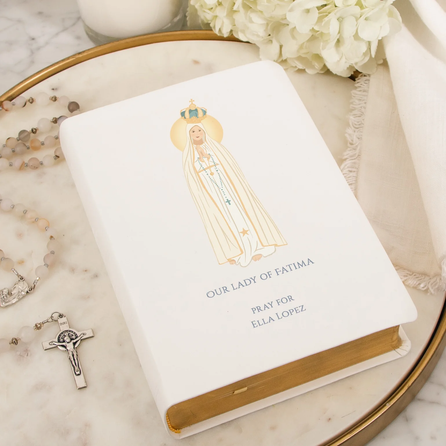 Personalized Our Lady of Fatima Bible