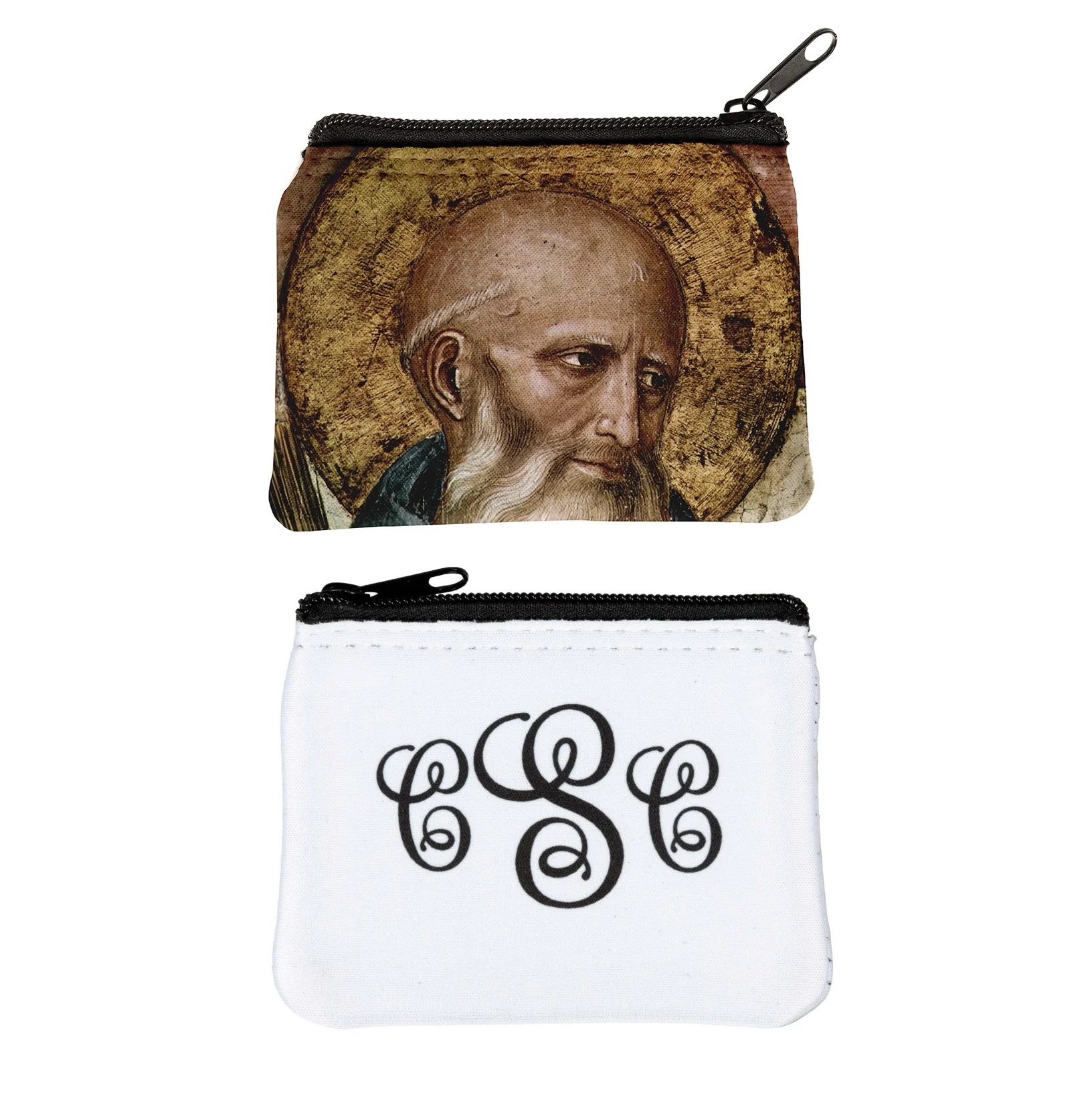 Personalized St. Benedict Rosary Pouch