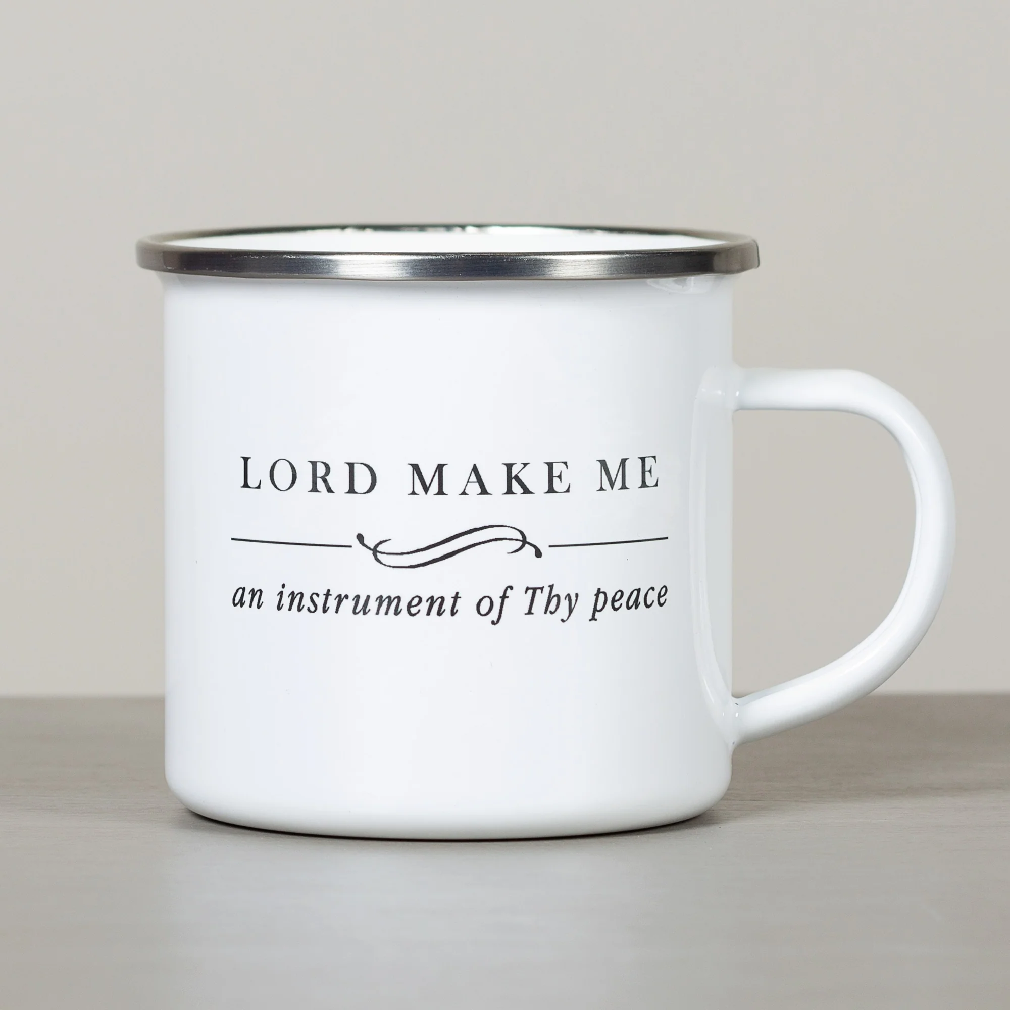 Personalized St. Francis Instrument of Peace Camp Mug