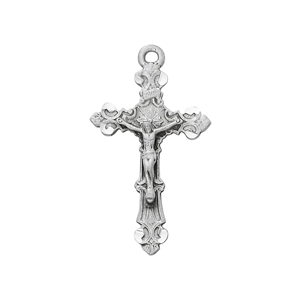 Pewter Crucifix with 24 inch chain