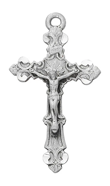 Pewter Crucifix with 24 inch chain - Image 3