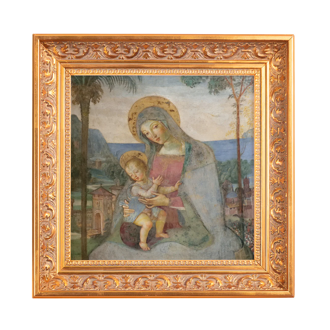 Pinturicchio Madonna & Child Framed Canvas - Sacred Mini Collection - Image 3