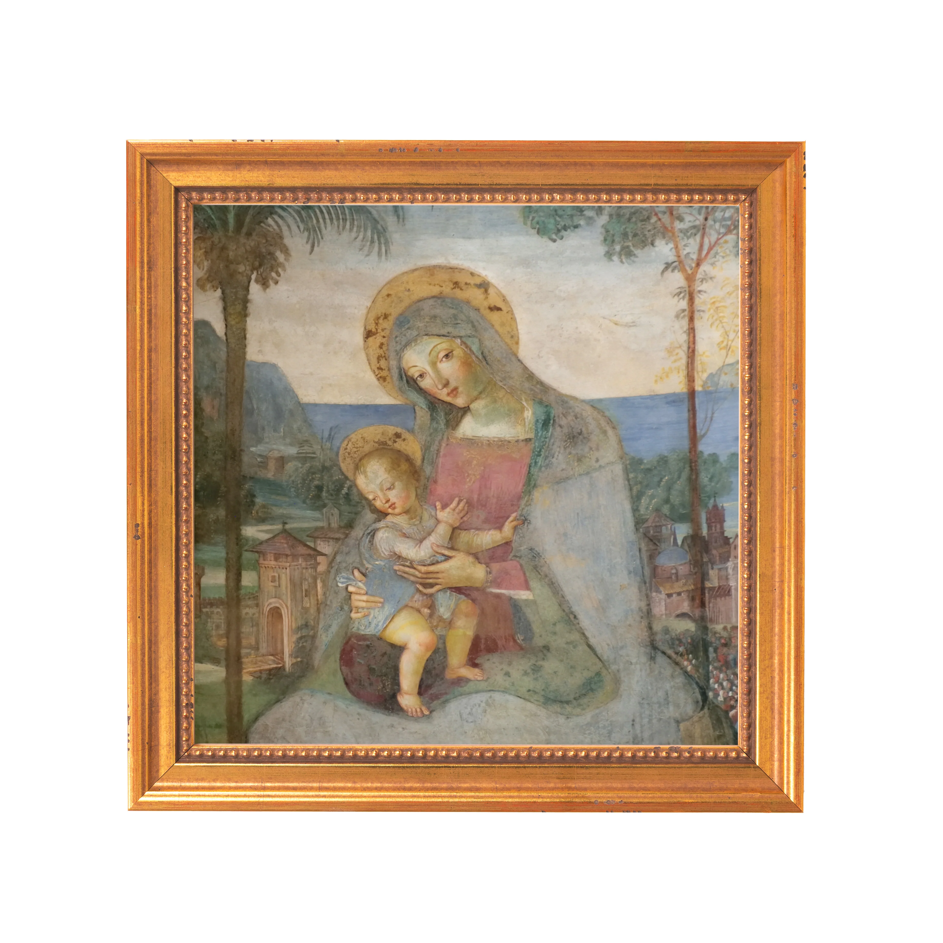 Pinturicchio Madonna & Child Framed Canvas - Sacred Mini Collection - Image 7