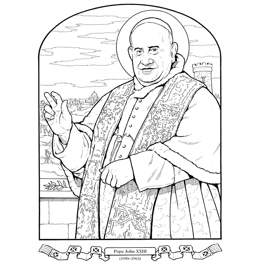 Popes Coloring Book - Image 4