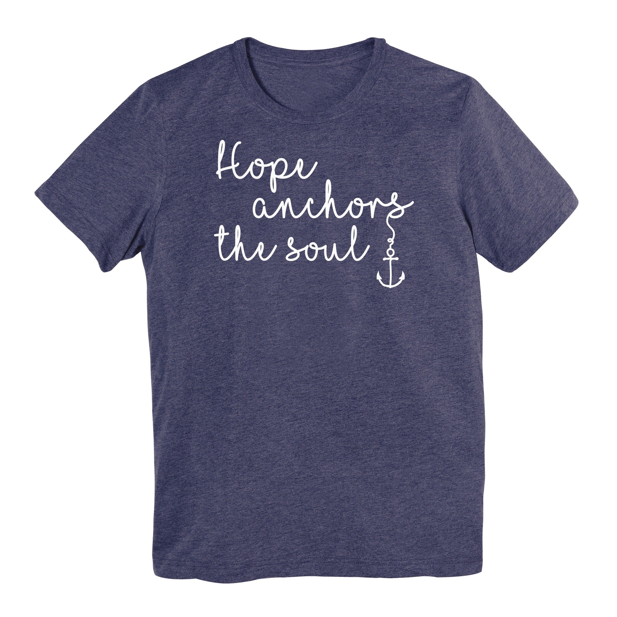 PrayStrong Hope Anchors the Soul Short Sleeve T-Shirt
