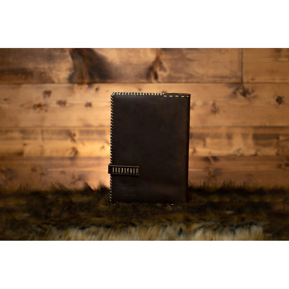 Premium Leather Bible Cover - Deep Brown or Beige - Image 6