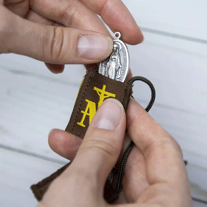 Premium Original Brown Scapular - Image 2