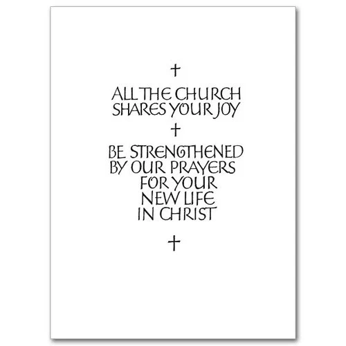 RCIA Congratulations Card - Image 2