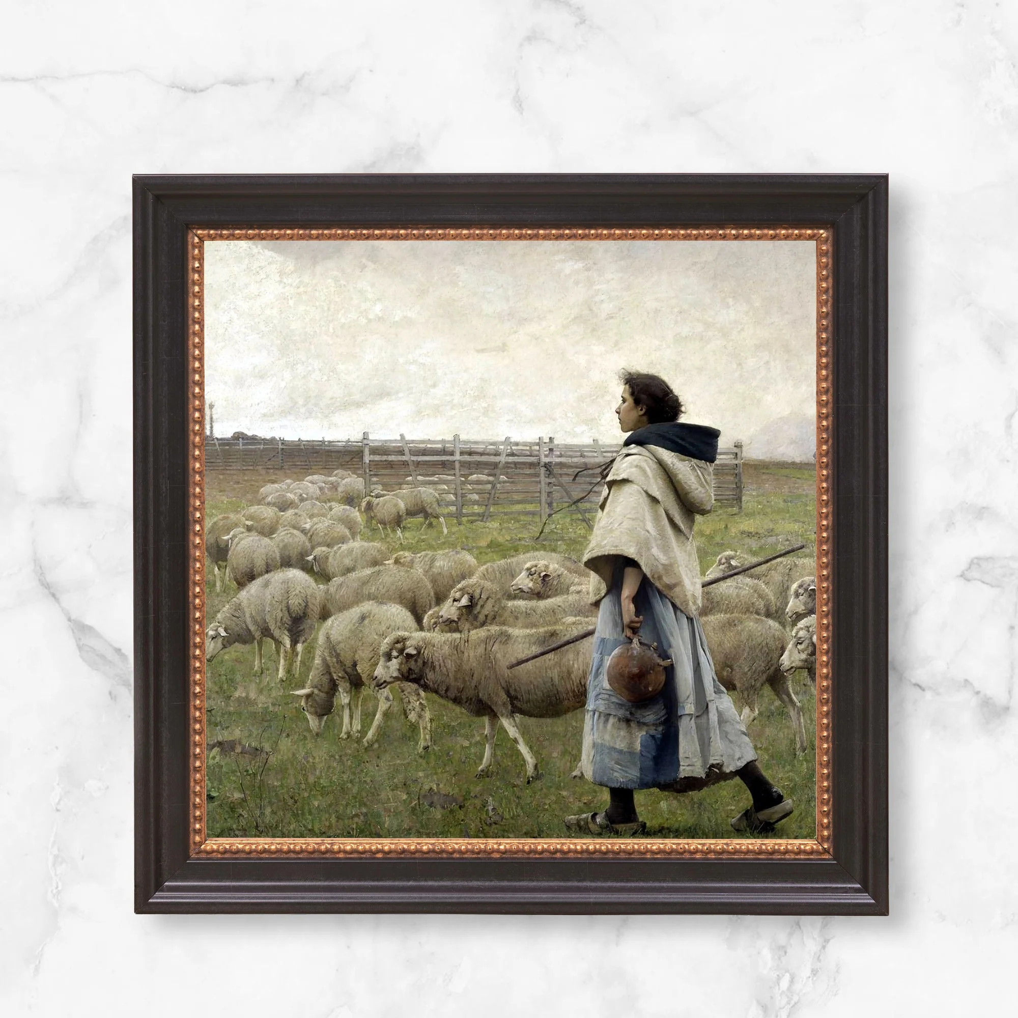 Return of the Flock Framed Canvas - Sacred Mini Collection - Image 11