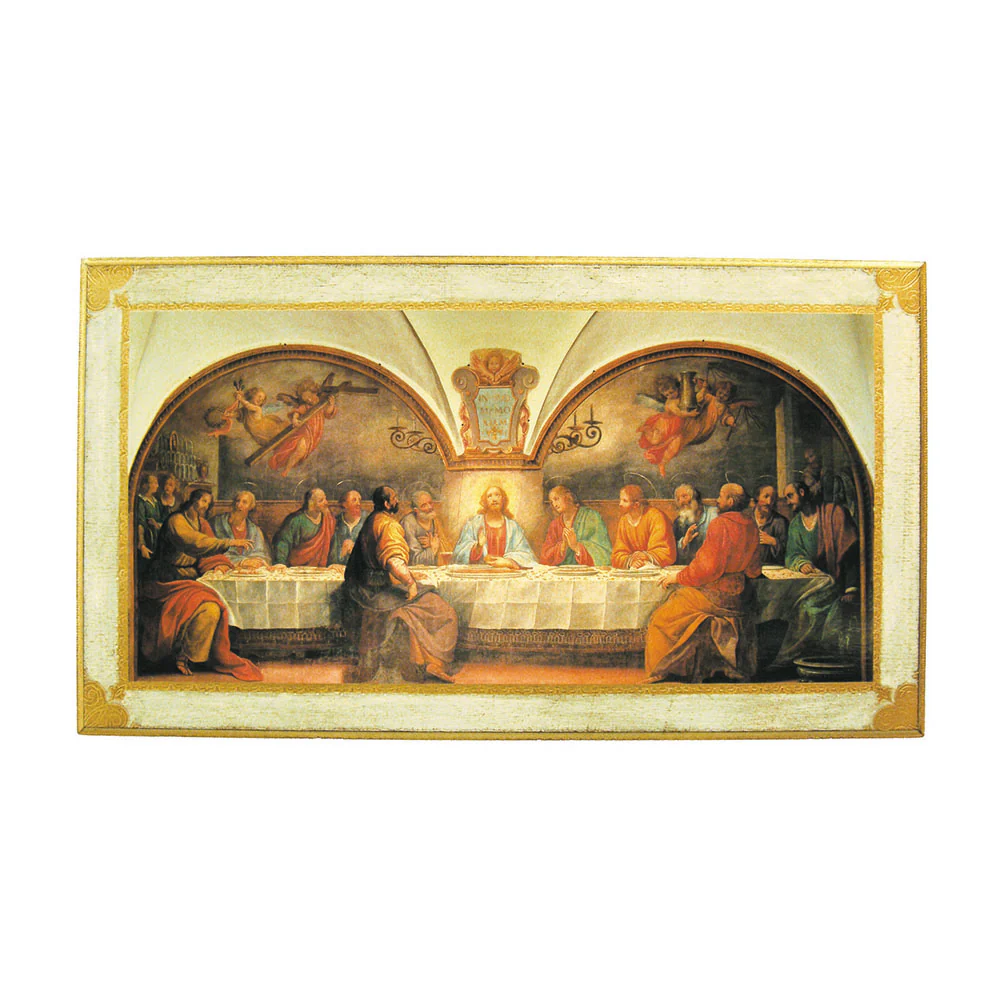 Roselli's Last Supper Florentine Plaque - 31" x 17"