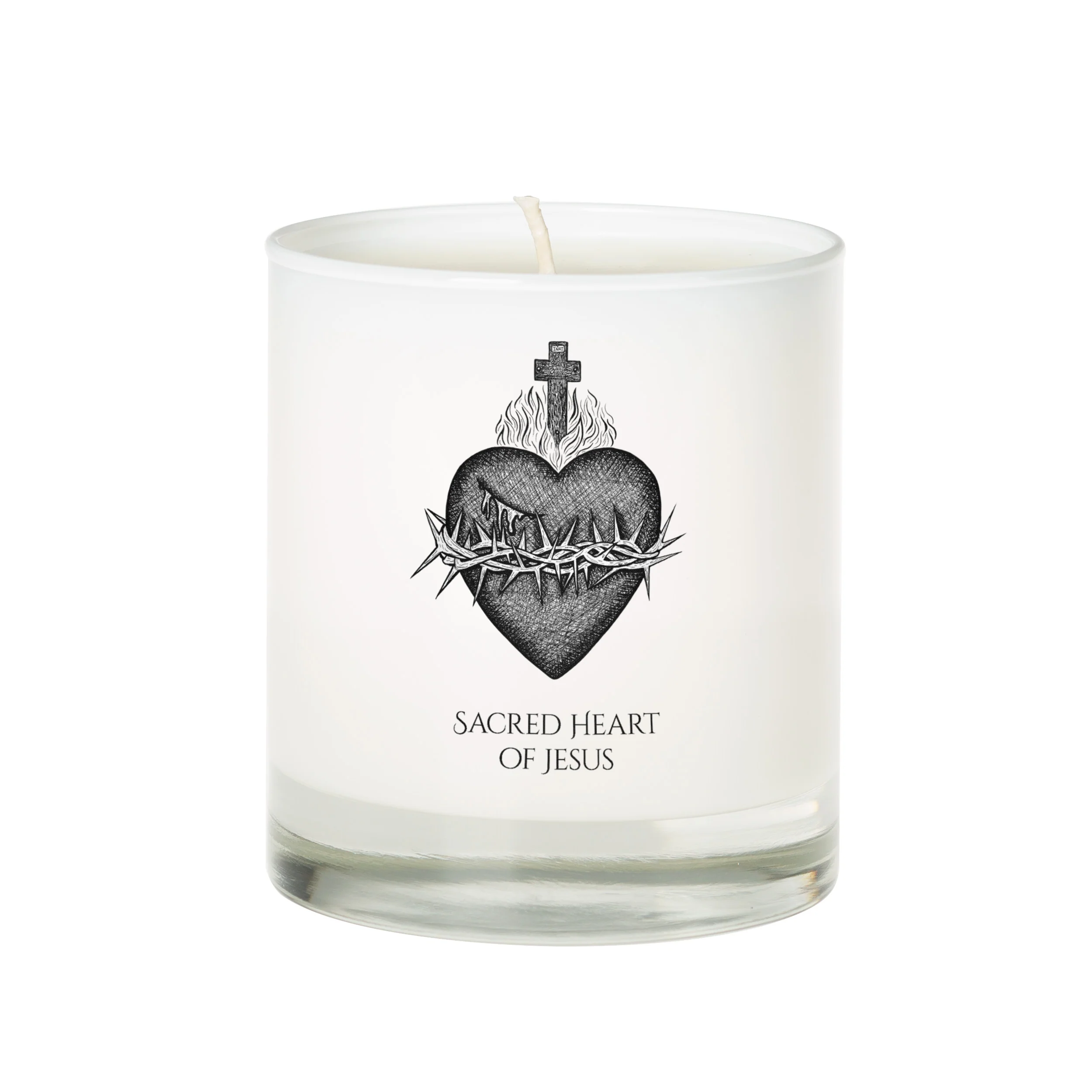 Sacred Heart Candle - Image 2