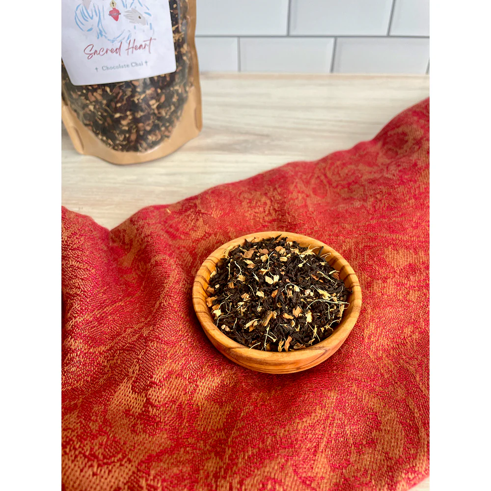 Sacred Heart Chocolate Chai Black Tea - Image 5