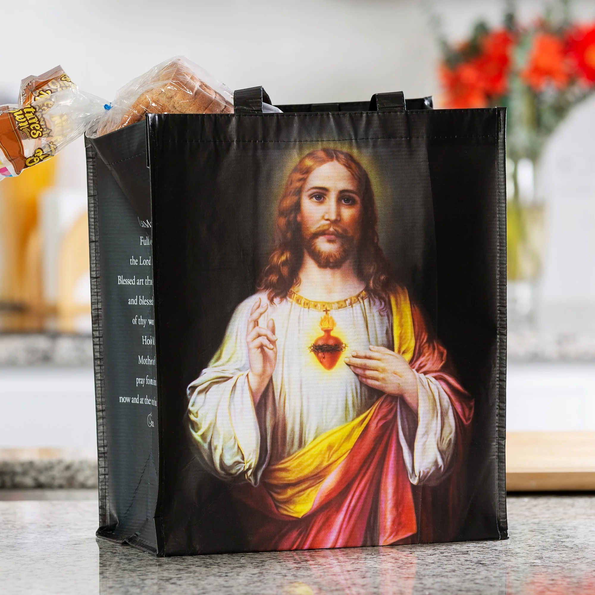 Sacred Heart & Immaculate Heart Market Tote Bag