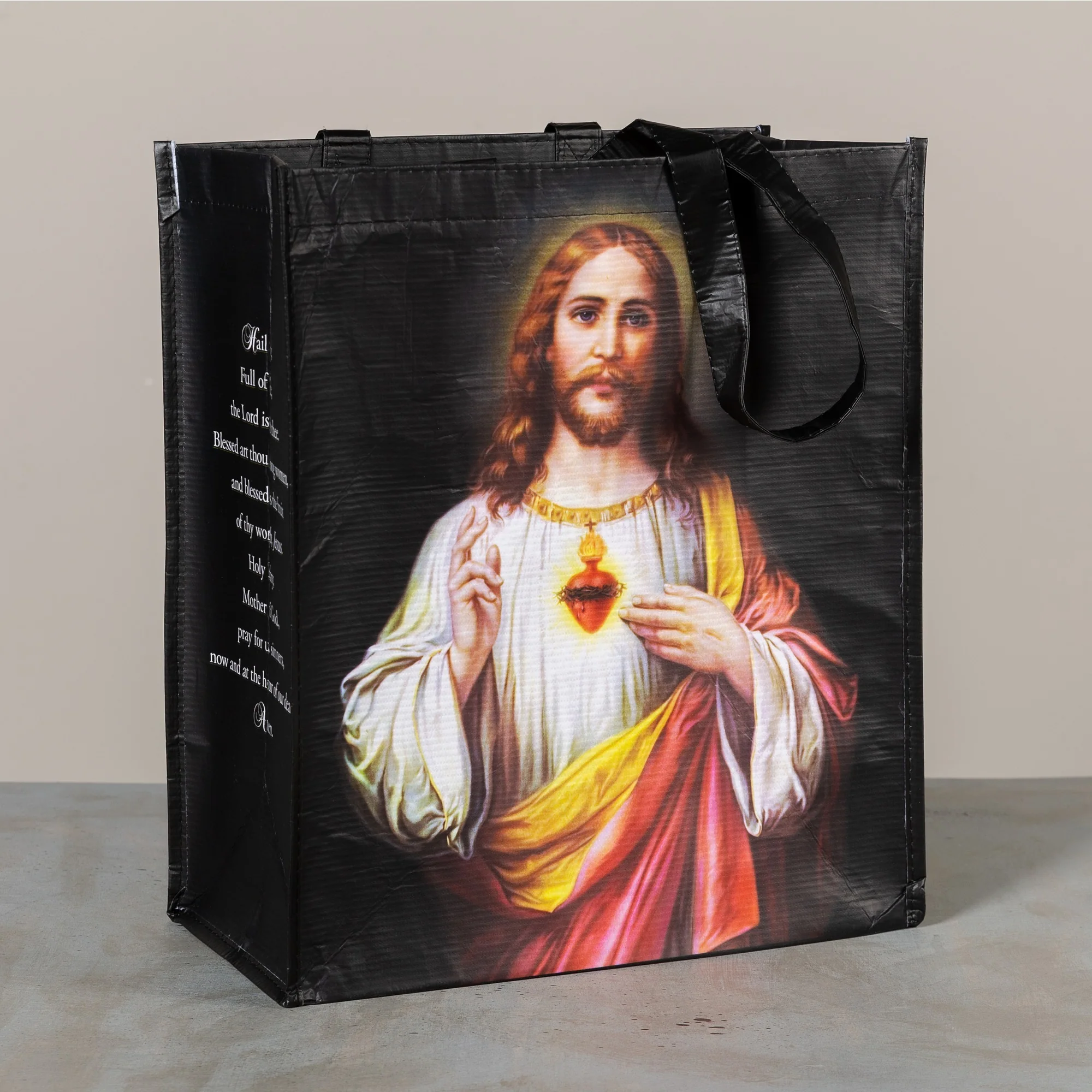 Sacred Heart & Immaculate Heart Market Tote Bag - Image 3