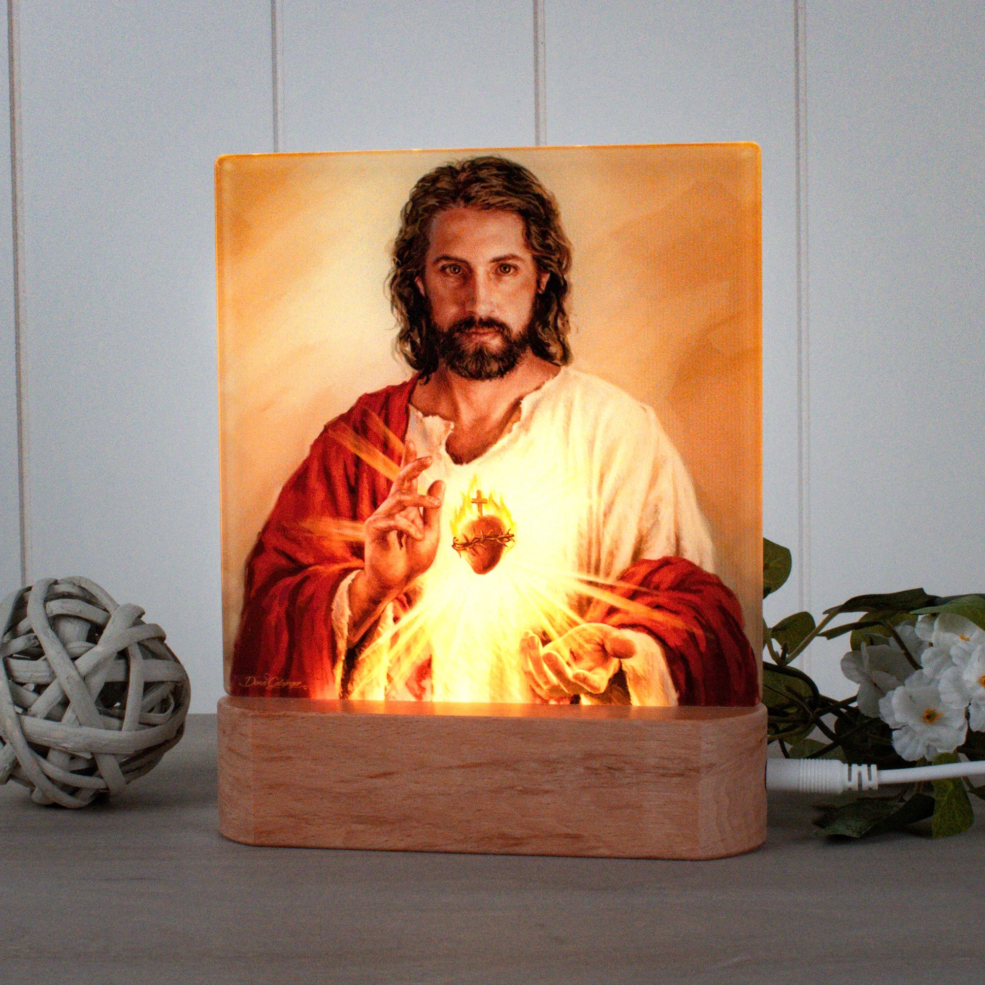Sacred Heart of Jesus LED Nightlight