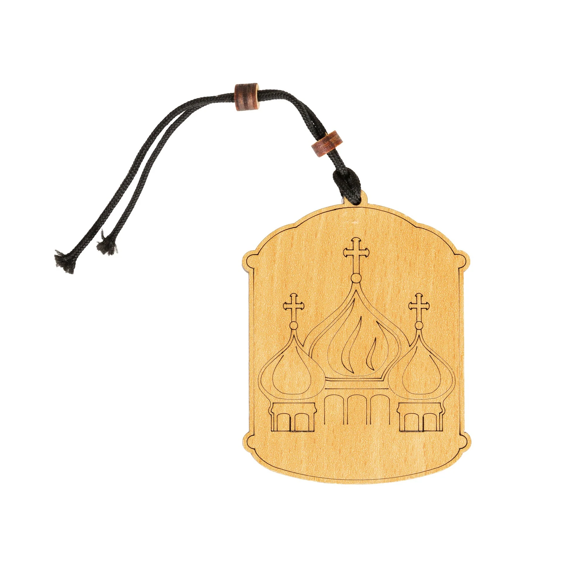 Sacred Heart Russian Art Shrine Ornament - Image 2