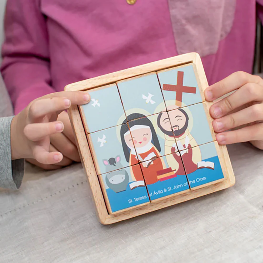 Saint Friends Wooden Cube Puzzle - Image 5