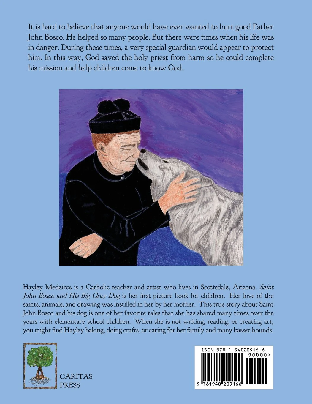 Saint John Bosco and His Big Gray Dog - Image 2