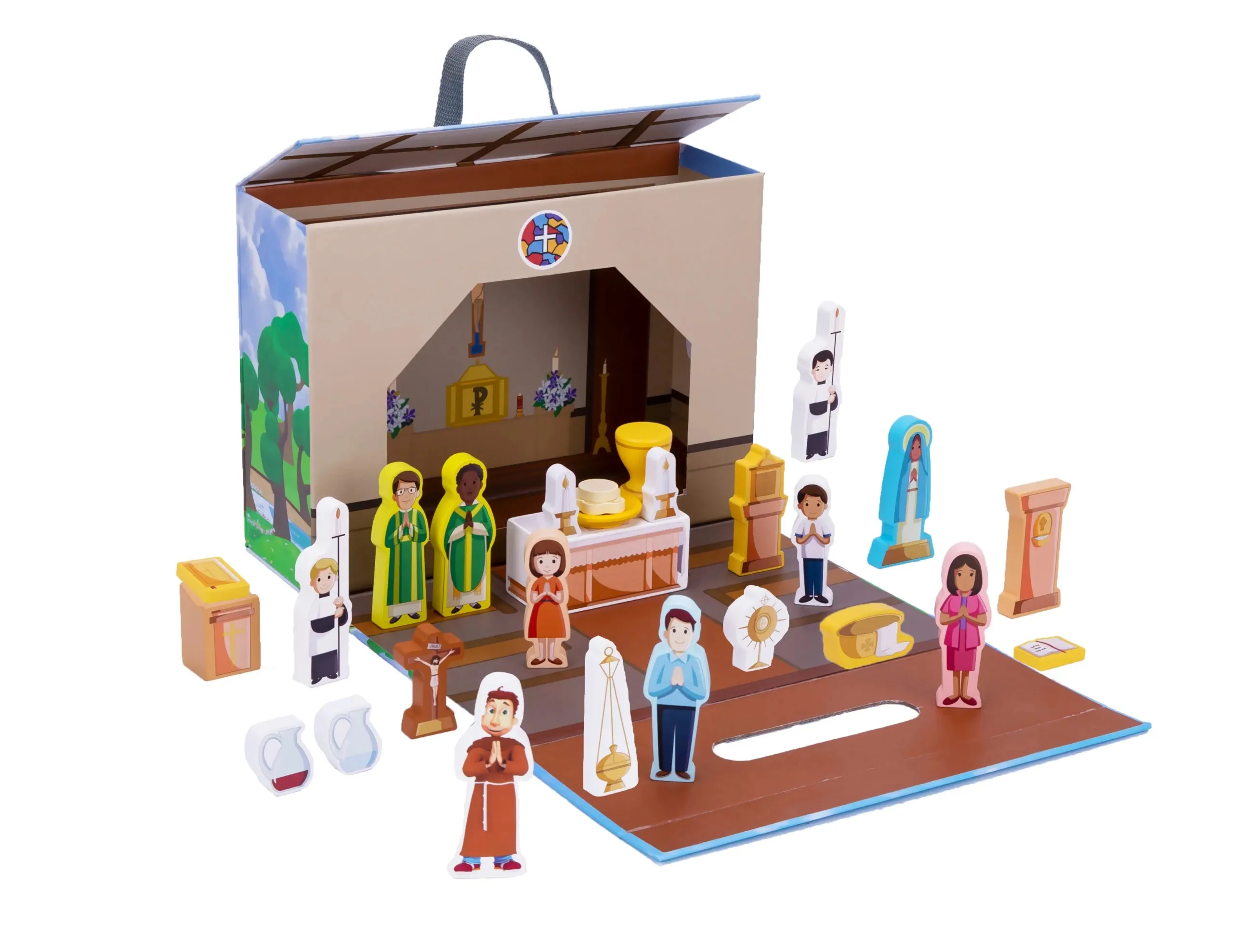 Saintly Heart Brother Francis Church Playset - Image 3