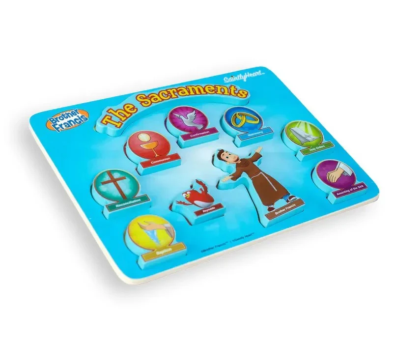 Saintly Heart Brother Francis Sacrament Puzzle