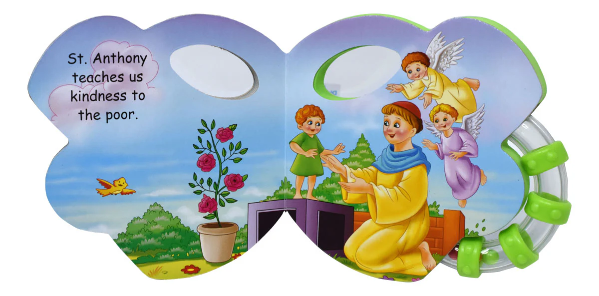 Saints Teach Us Rattle Book - Image 2