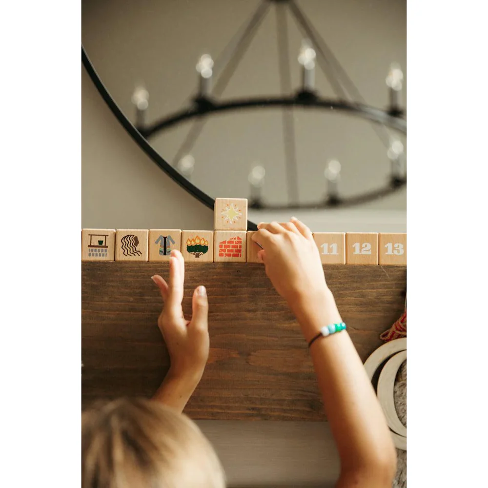 Salvation History Wooden Advent Blocks Set - Image 6